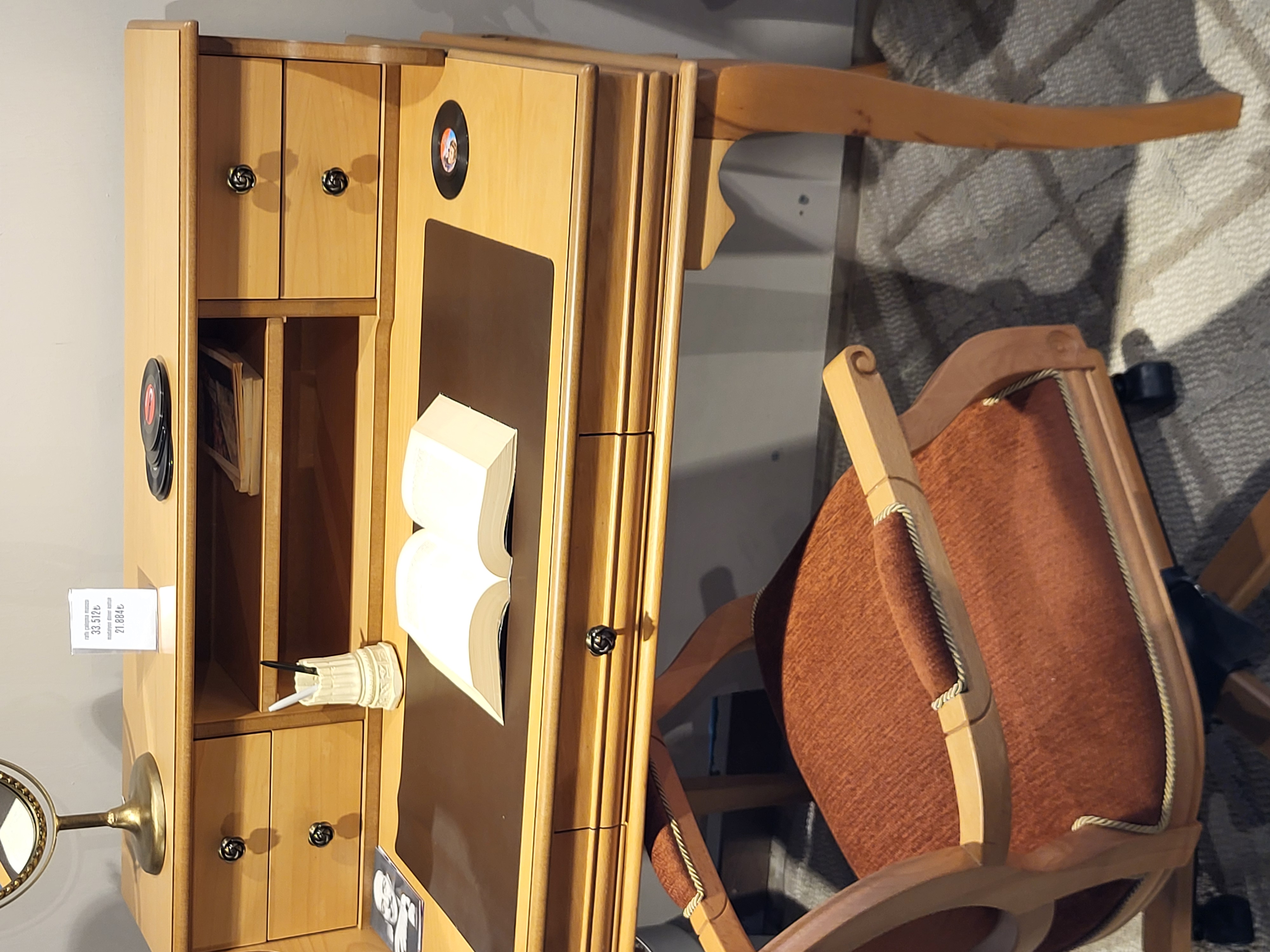 Retro Klasik Çalışma Masası 