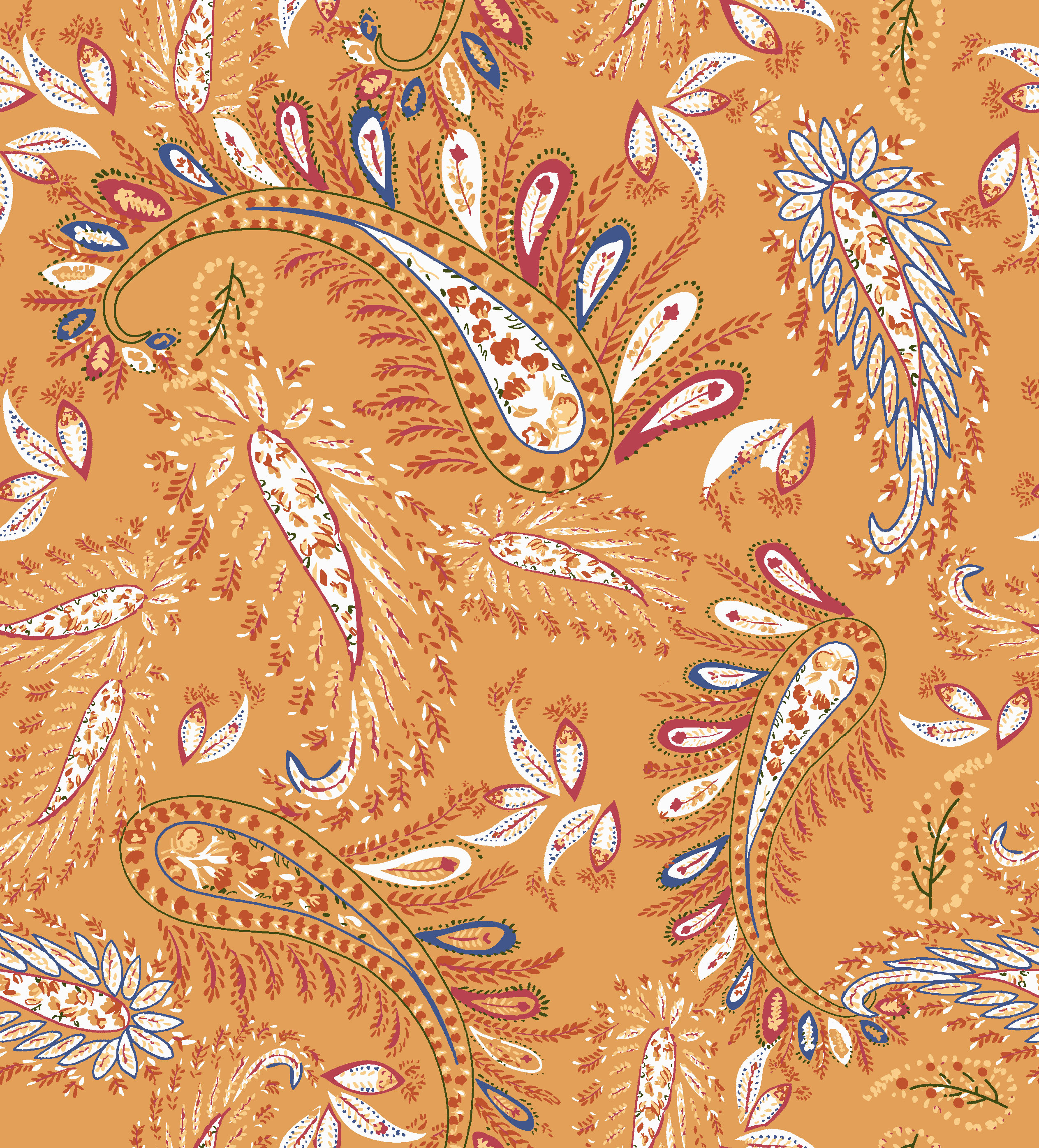 Paisley Digital Pattern