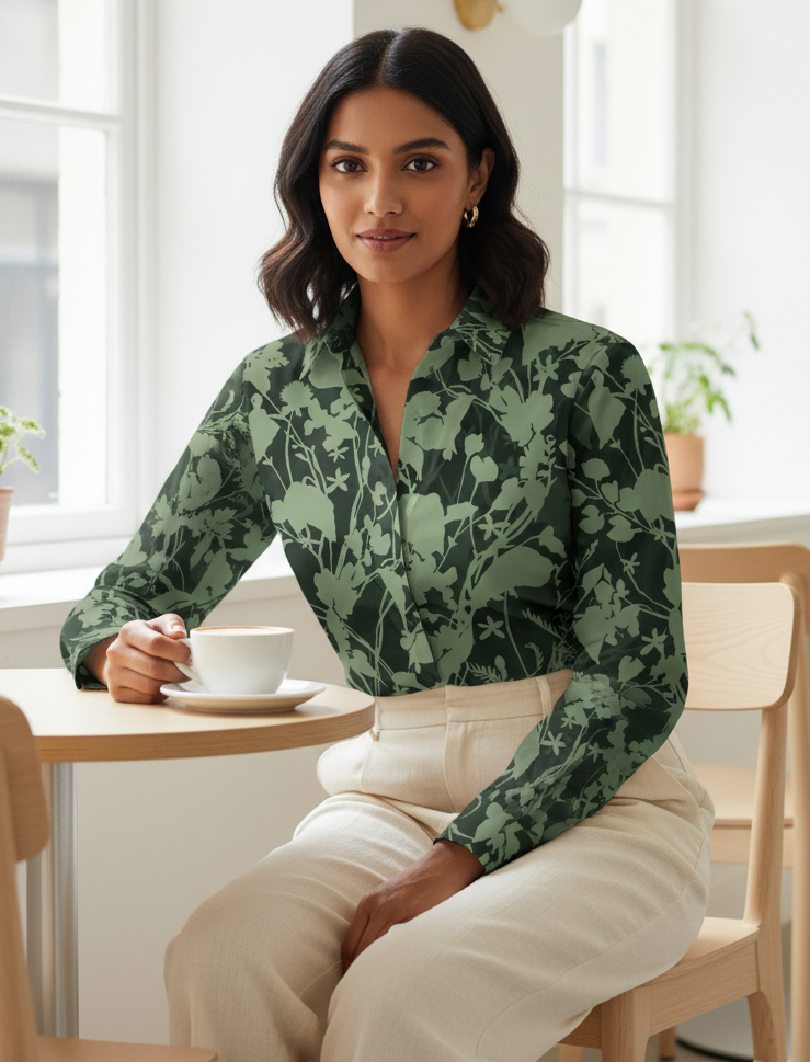 Botanical Camo Print