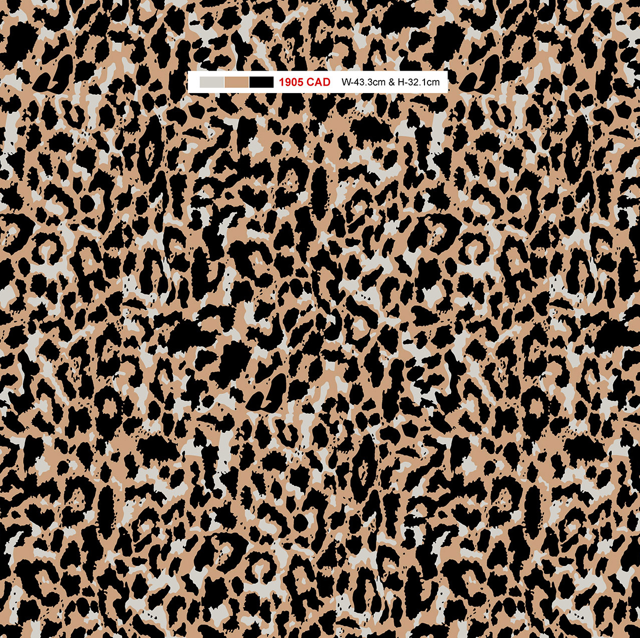 Leopard Print Digital Pattern