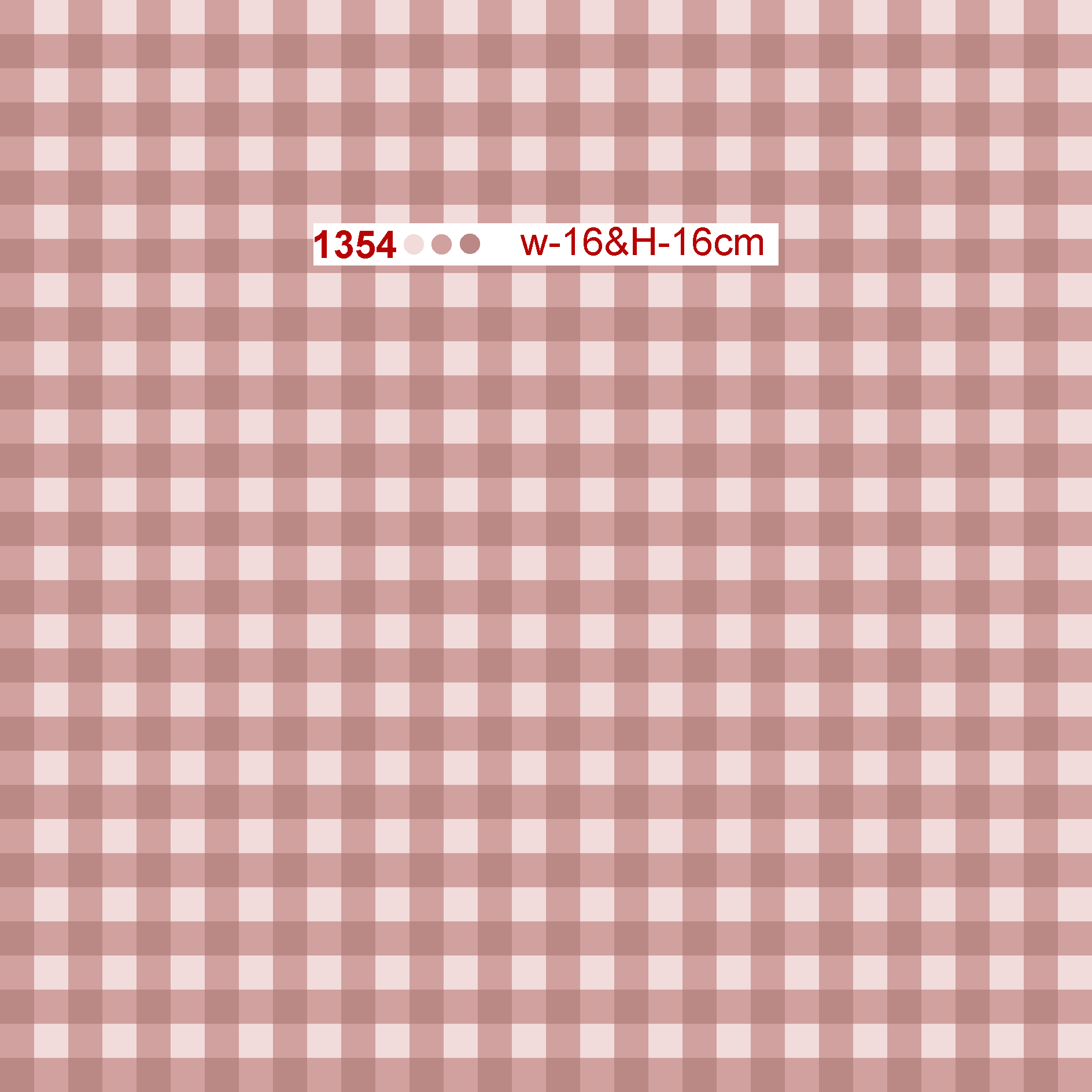 Pink Gingham Check Pattern 