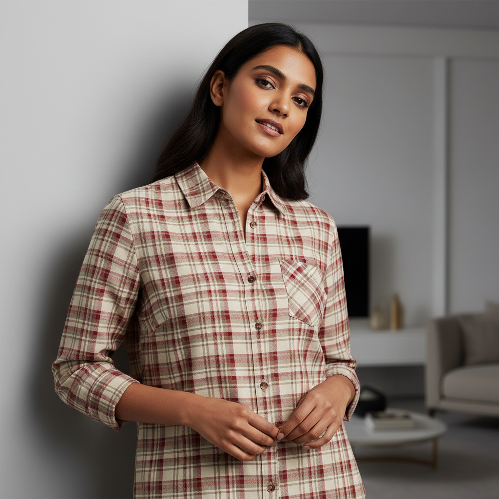Classic Check Weave Design