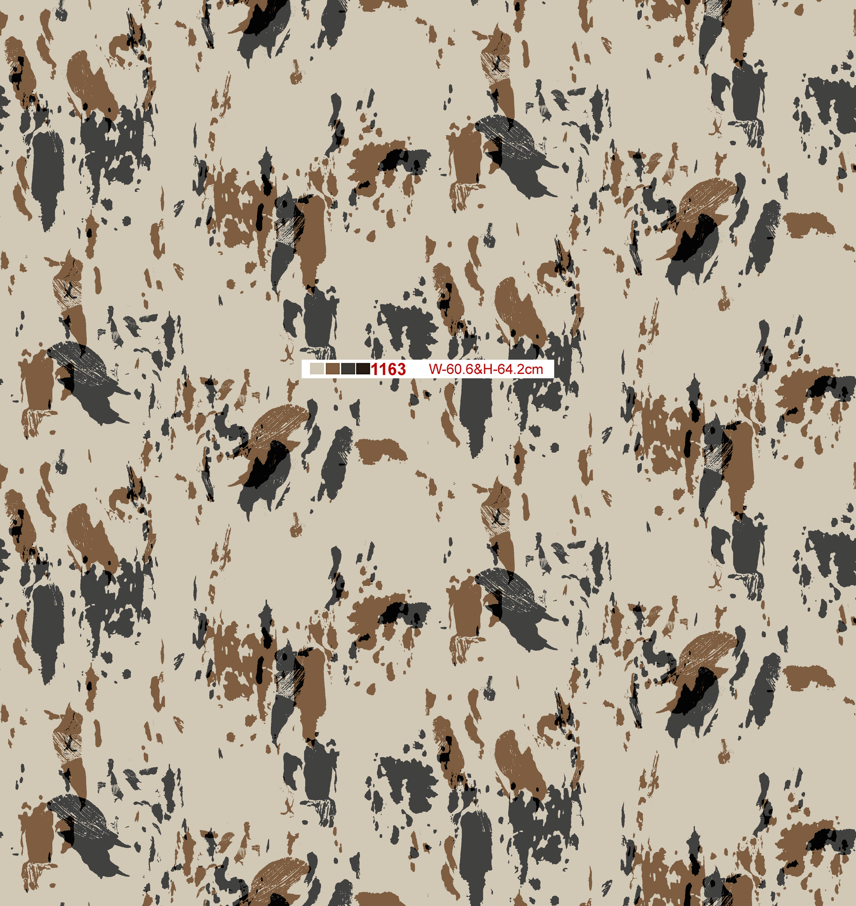 Digital Abstract Camouflage Pattern