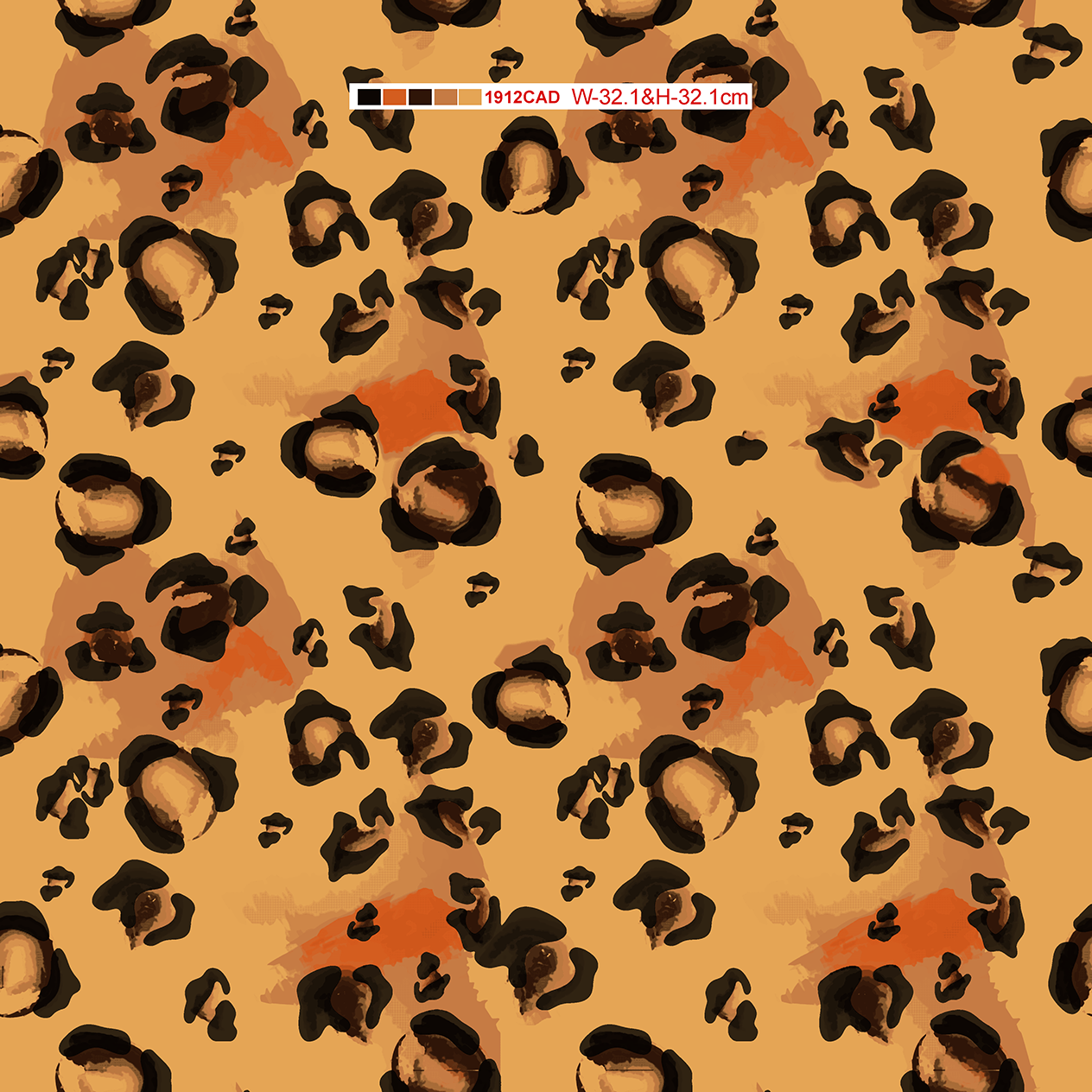 Leopard Print Digital Pattern
