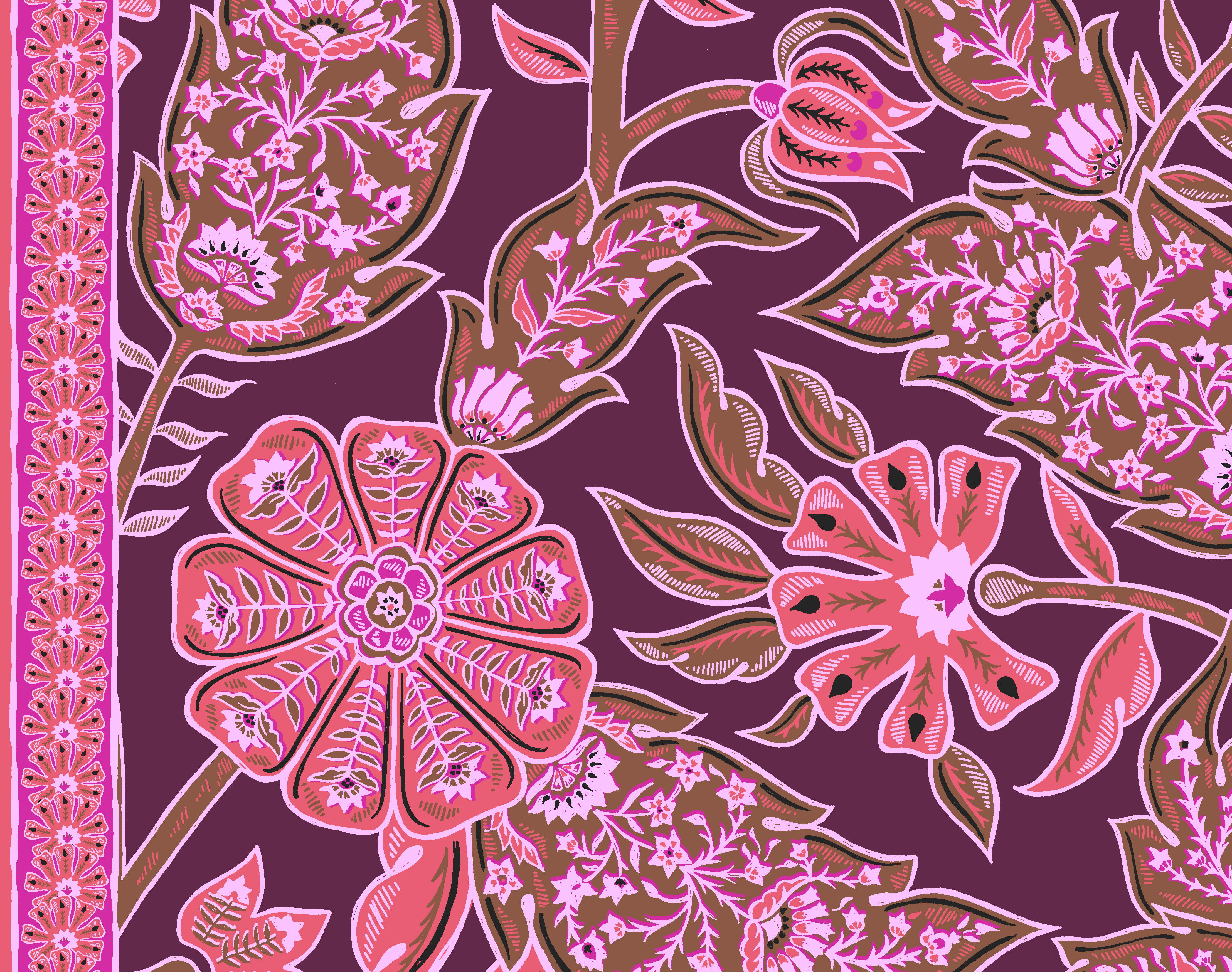 Traditional Floral Pattern