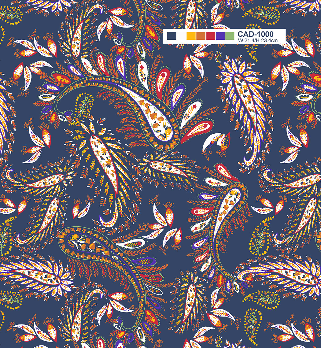 Paisley Digital Pattern