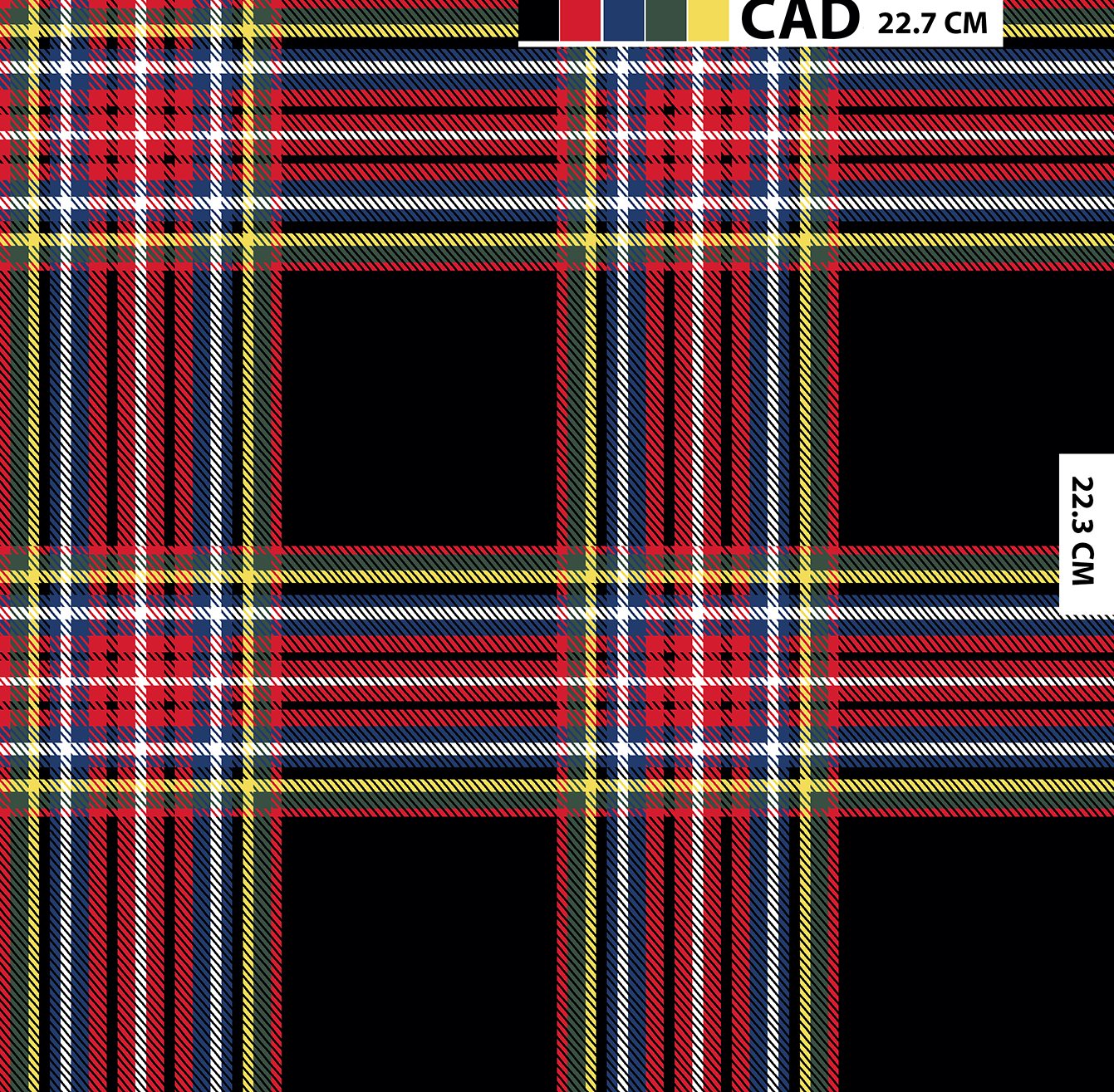 Check Weave Digital Pattern