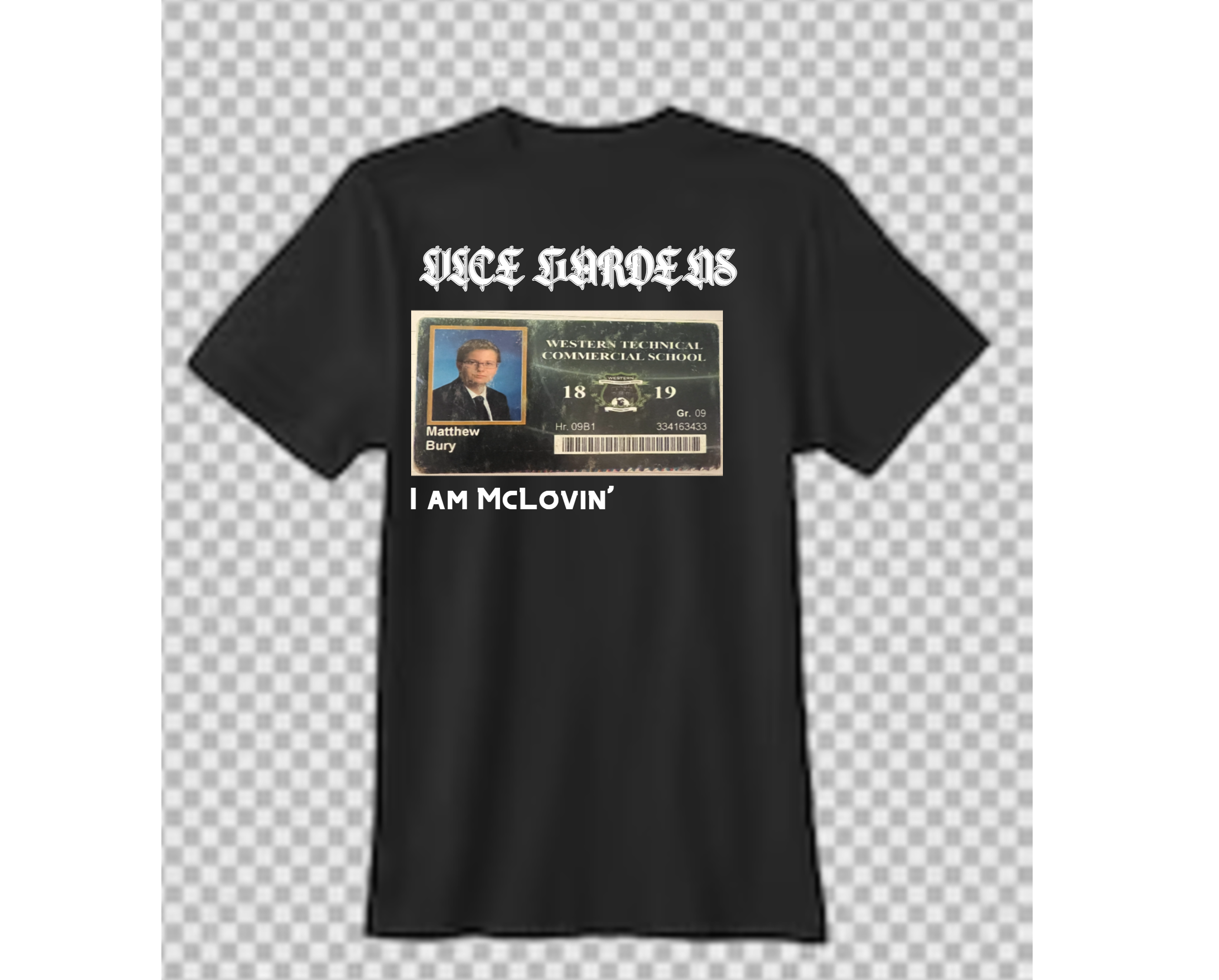 McLovin ID Graphic T-Shirt