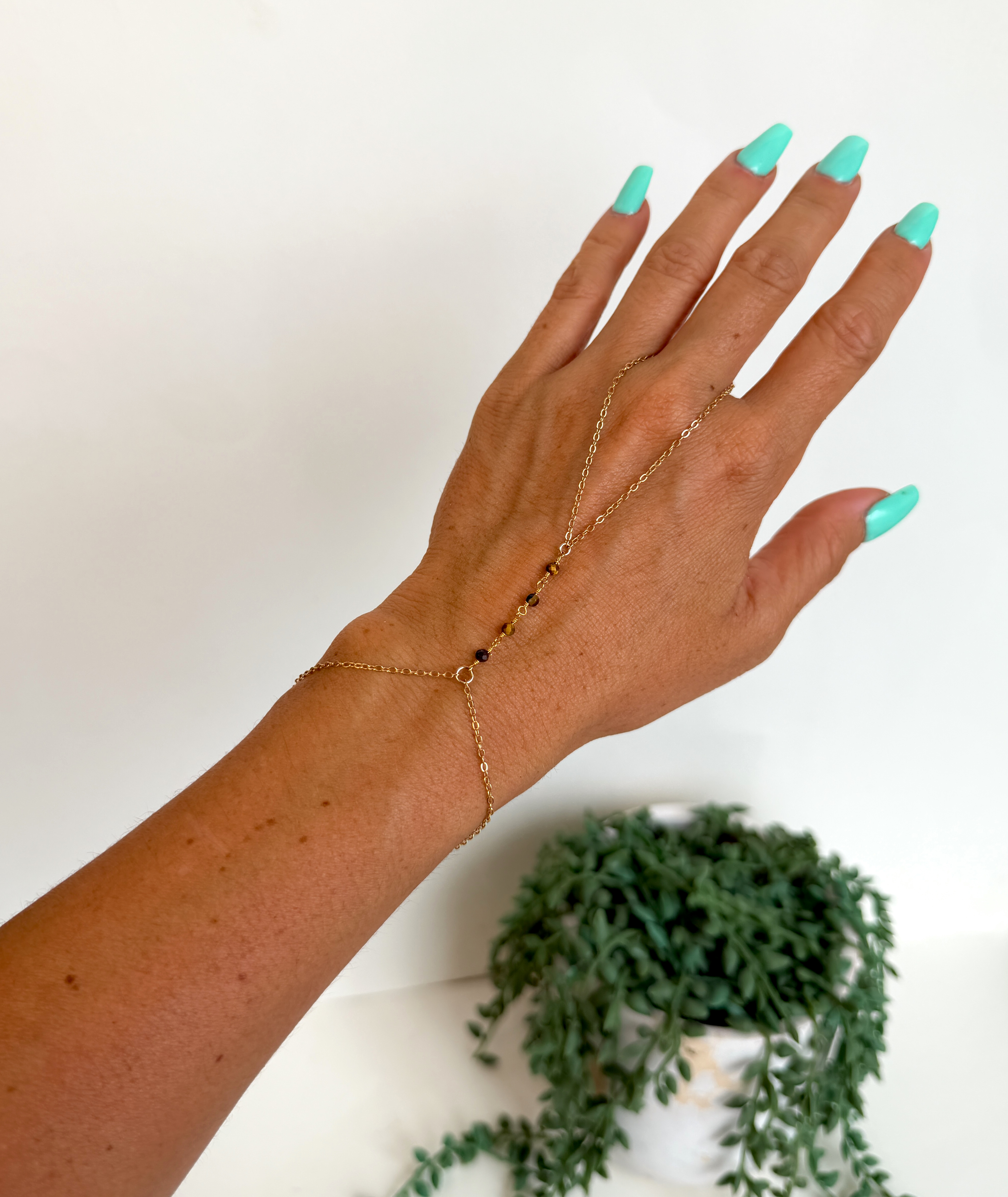 Tiger's Eye Handchain