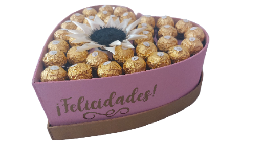 Heart-Shaped Chocolate Gift Box