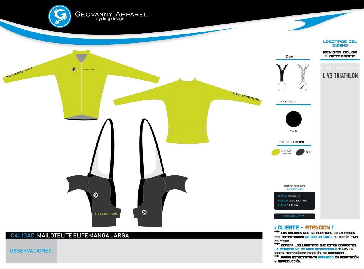 Liven Cycling Jersey