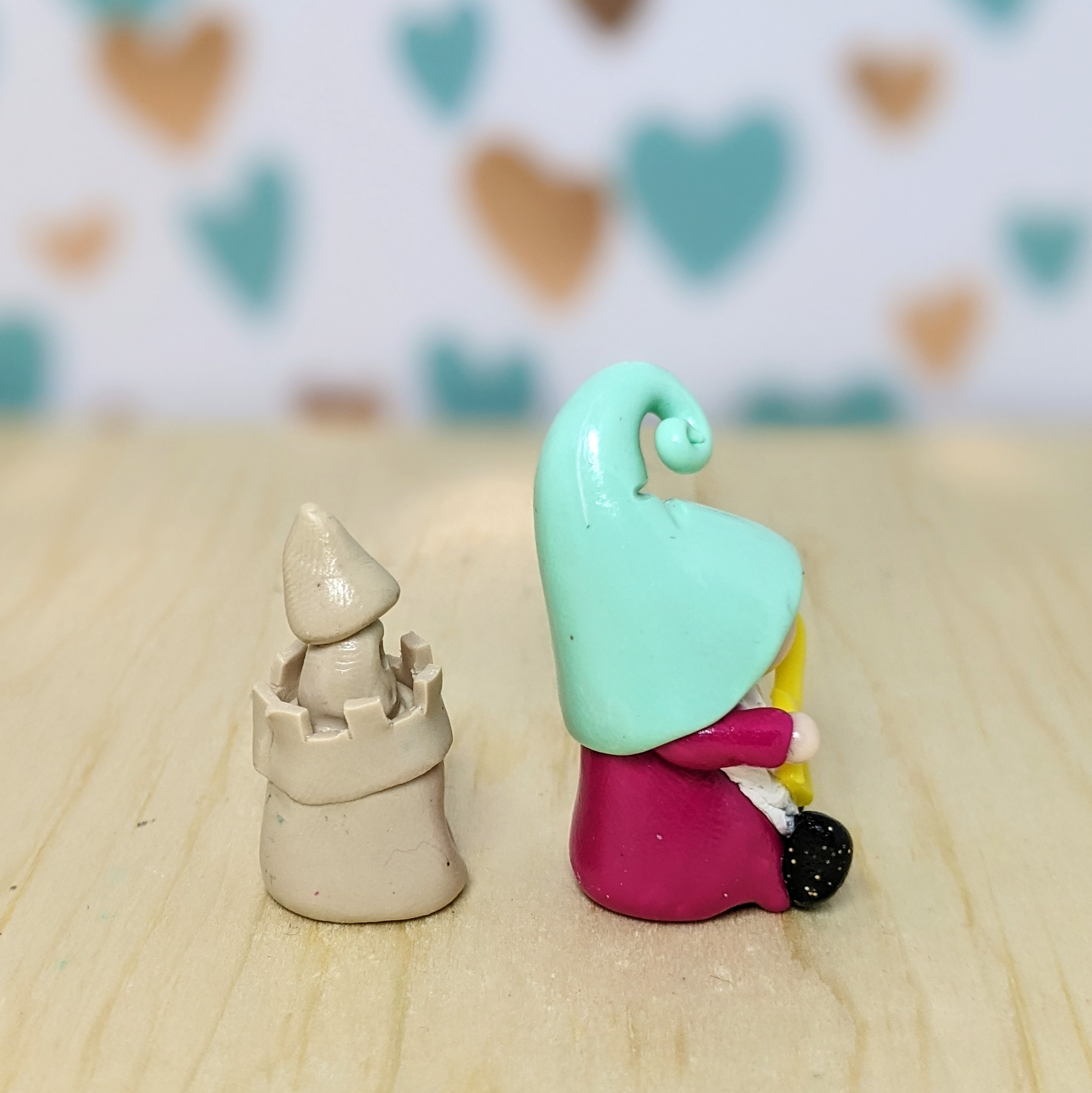 Beach Gnome + Sandcastle