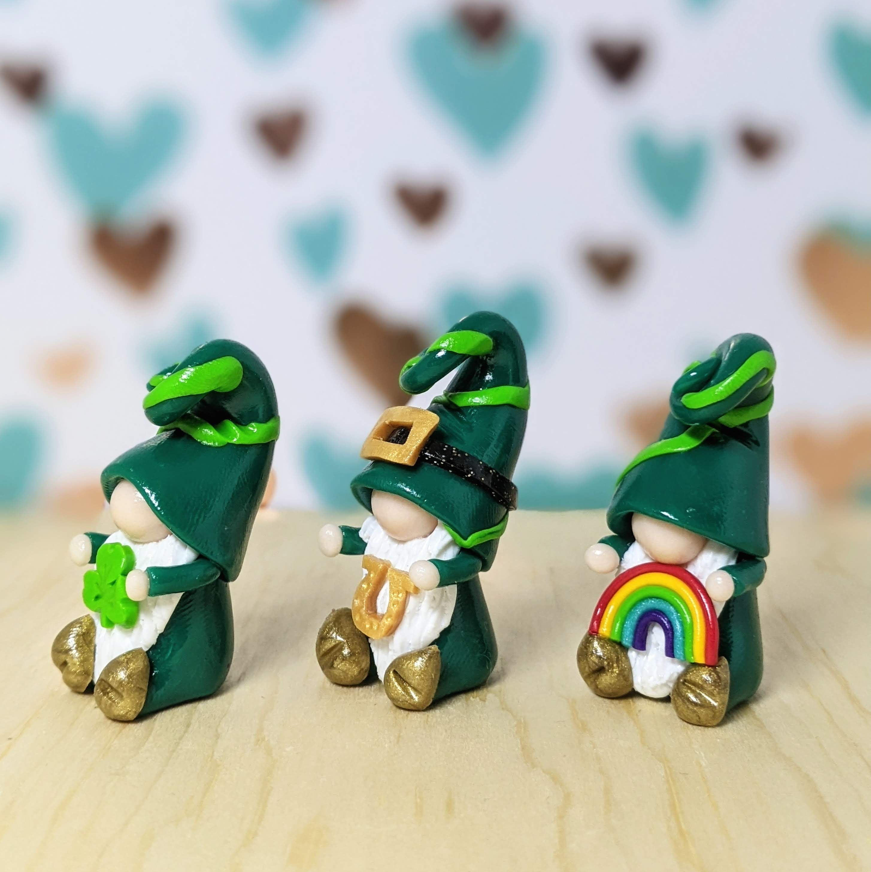 Handmade St. Patrick's Day Gnomes
