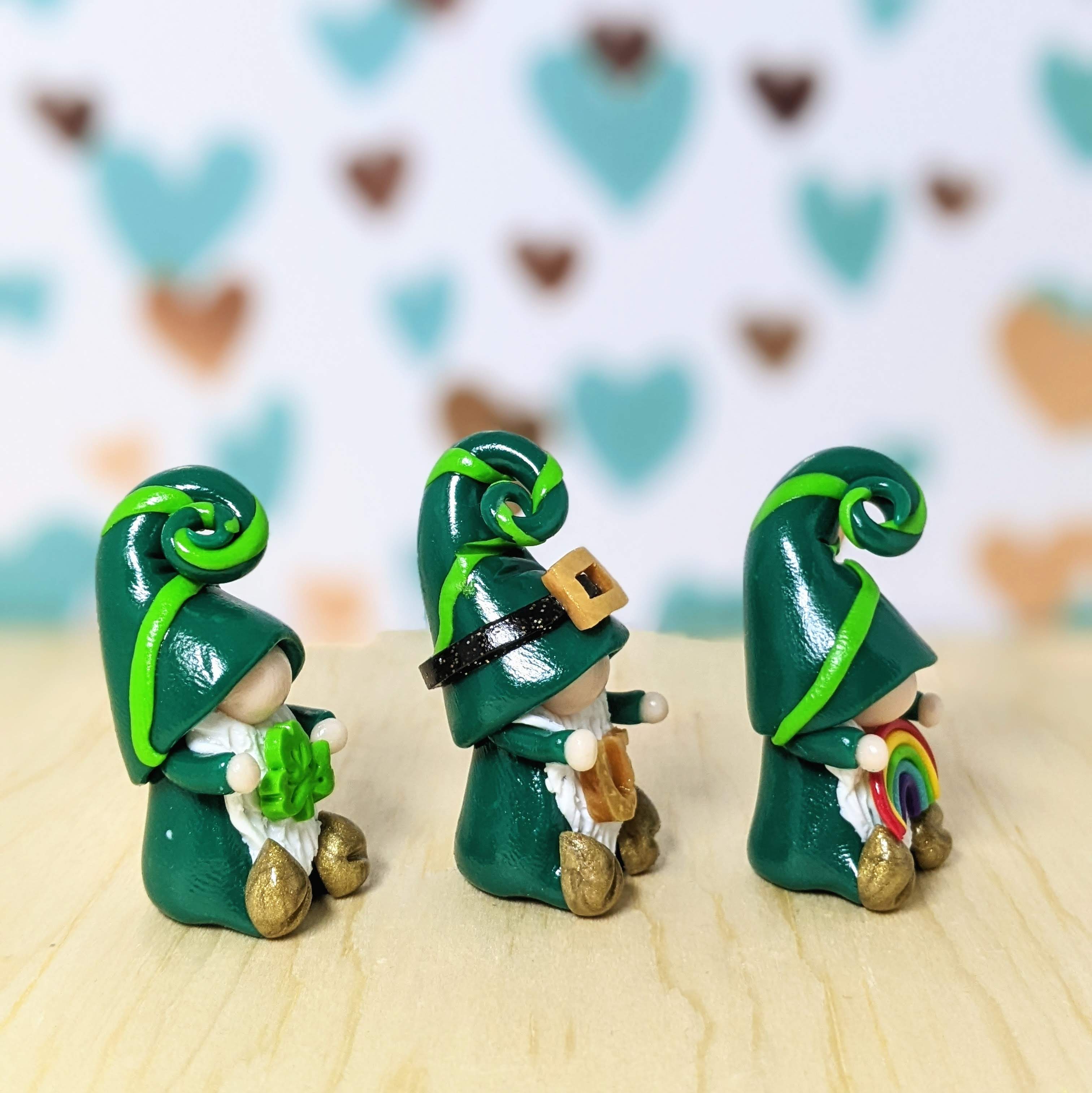 Handmade St. Patrick's Day Gnomes