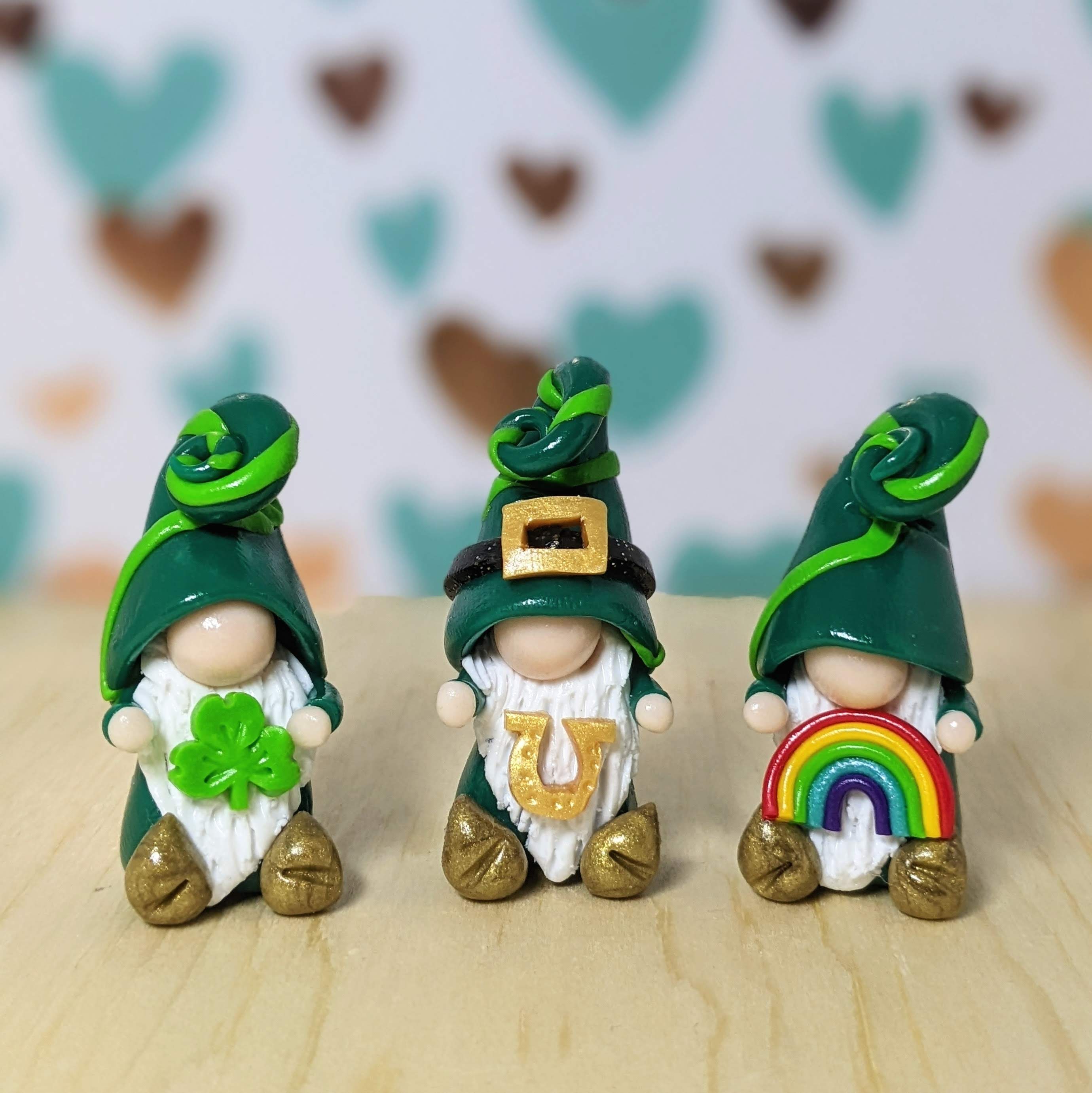 Handmade St. Patrick's Day Gnomes