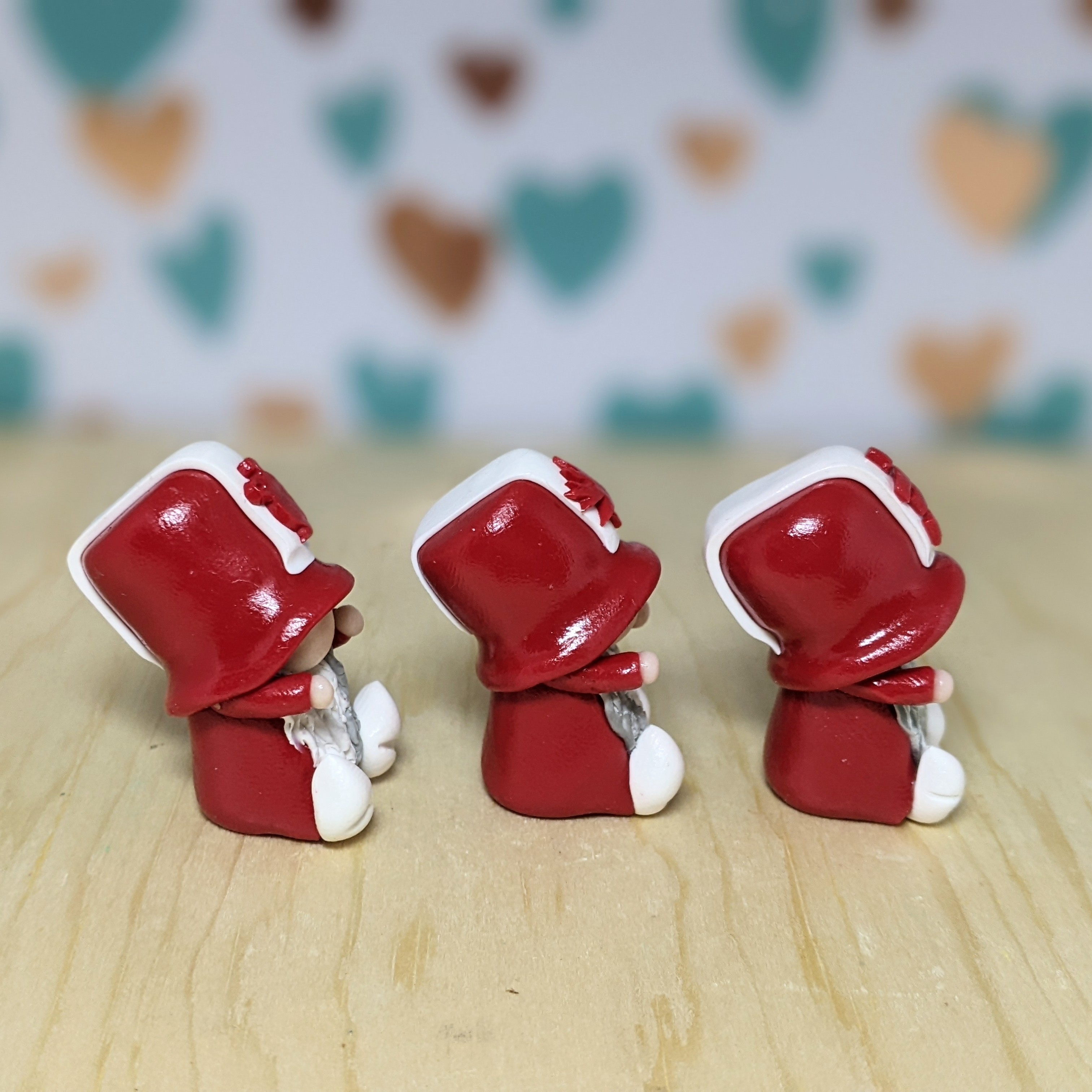 Canada Day Top Hats Gnomes: Set of 3  