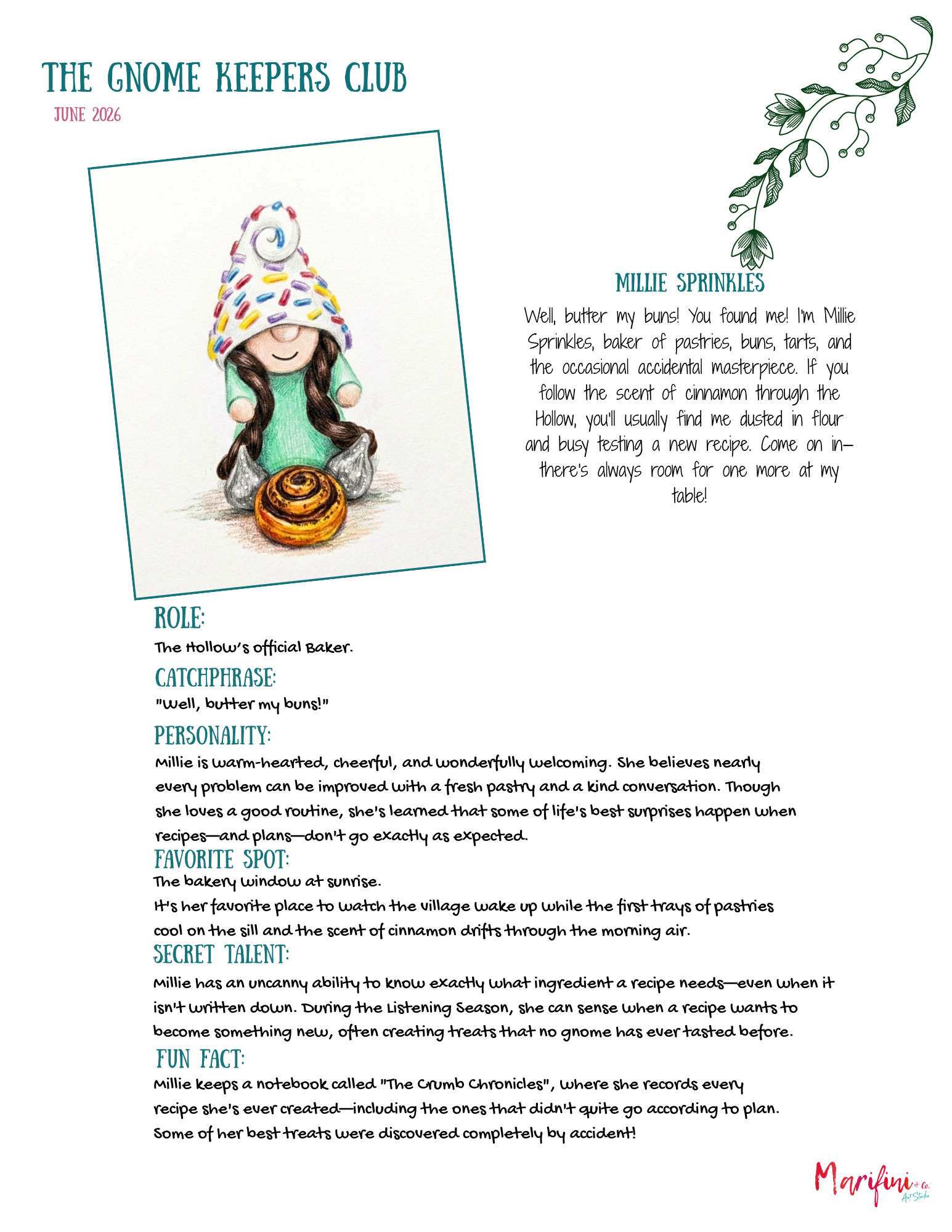 JUNE 2026- Gnome Keepers Club 