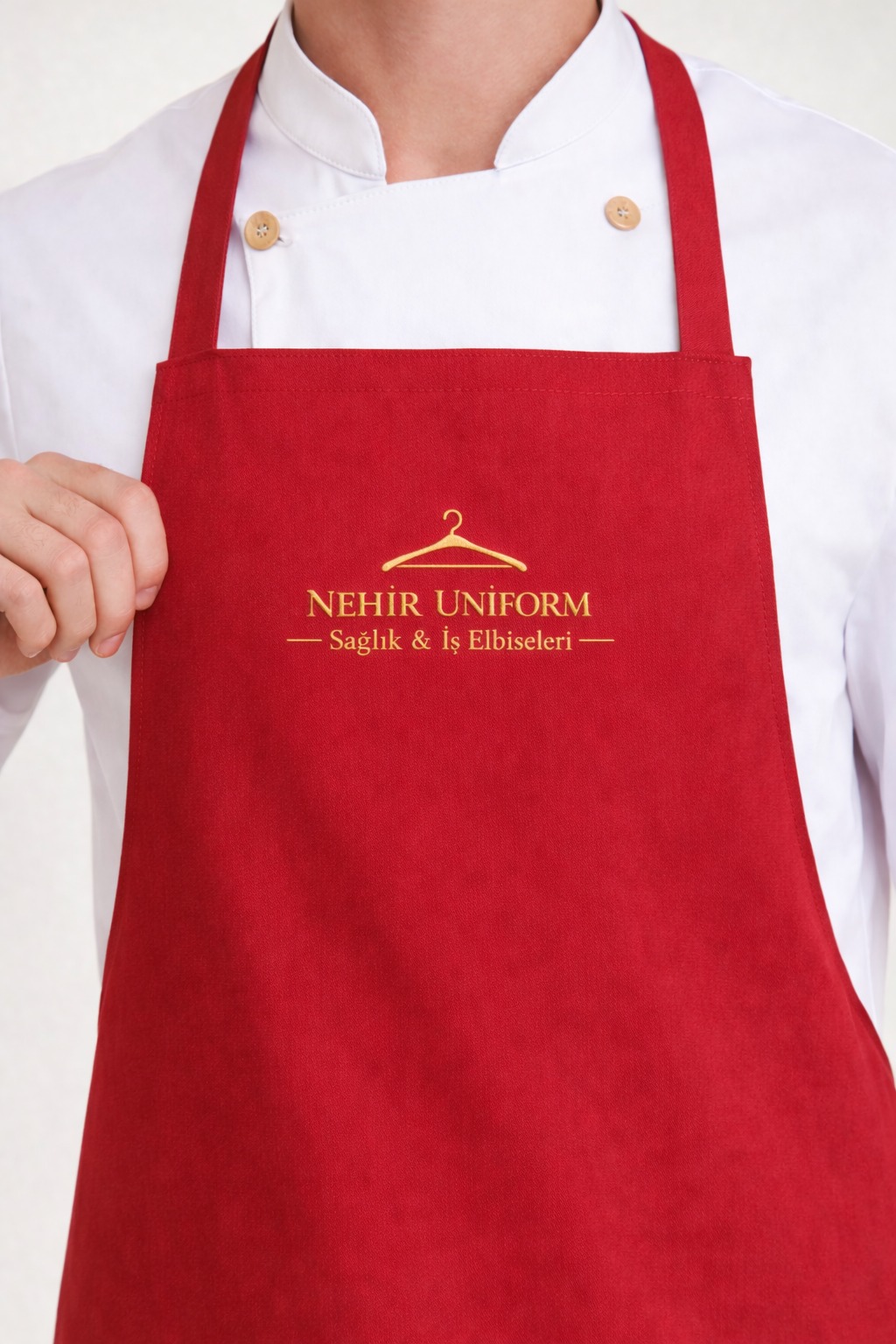 Red Professional Apron