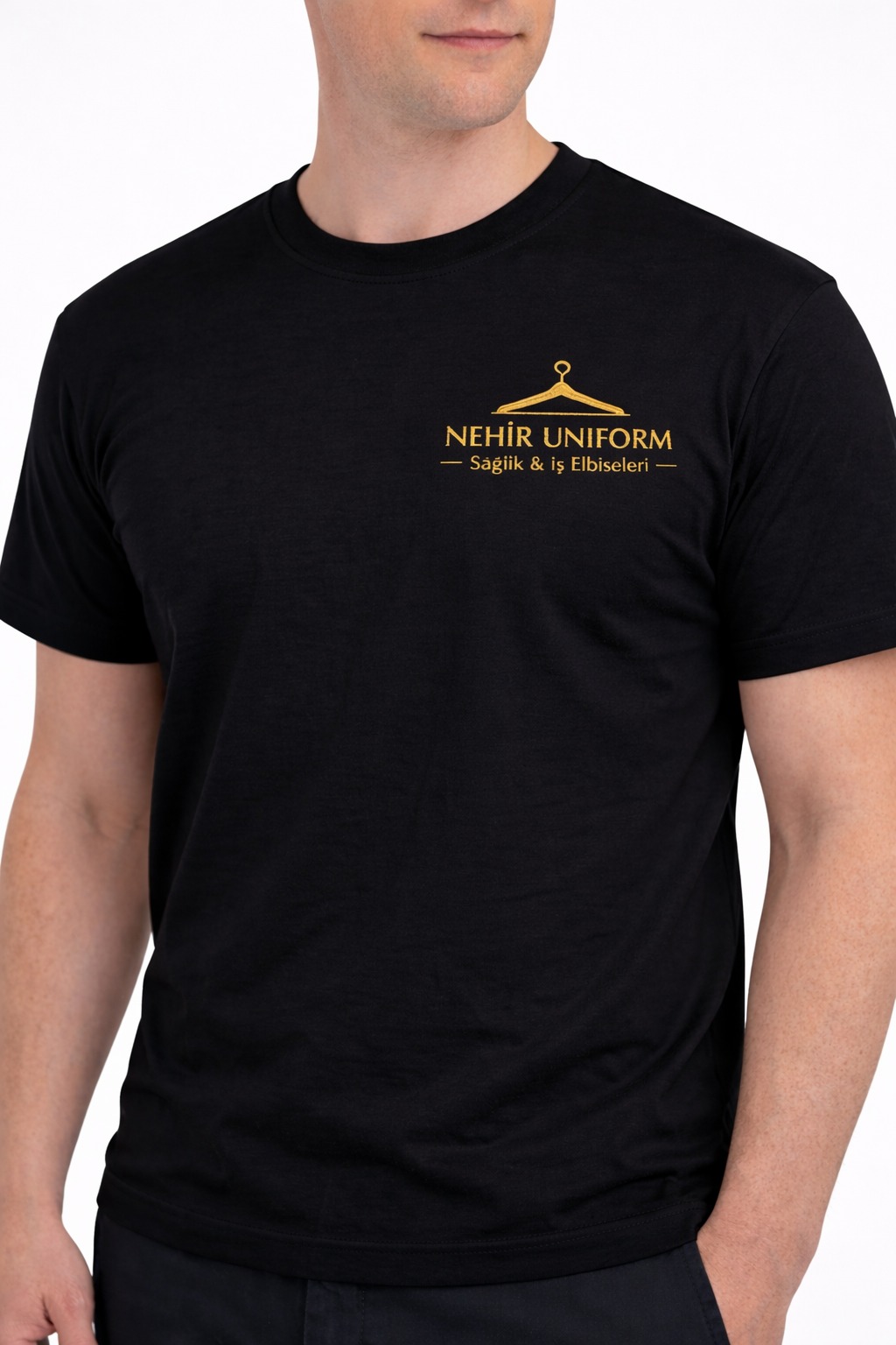 Nehir Uniform Black T-Shirt
