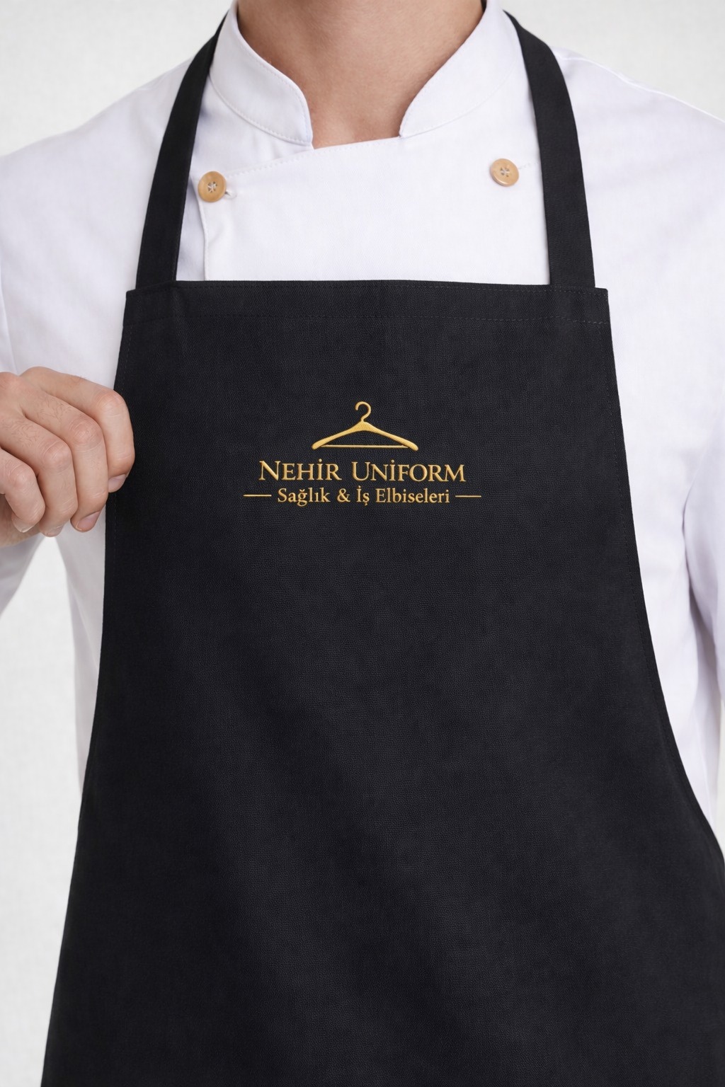 Professional Black Apron