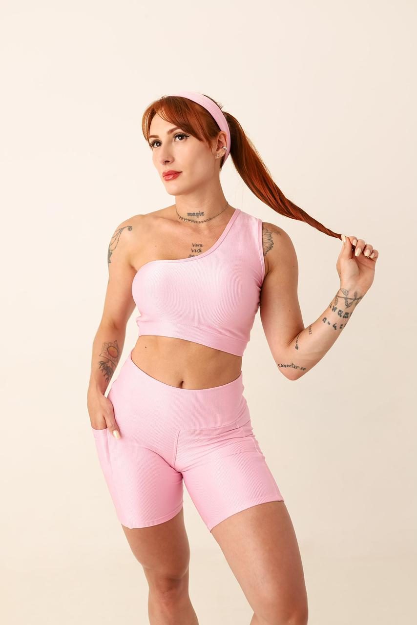 Conjunto Fitness Rosa