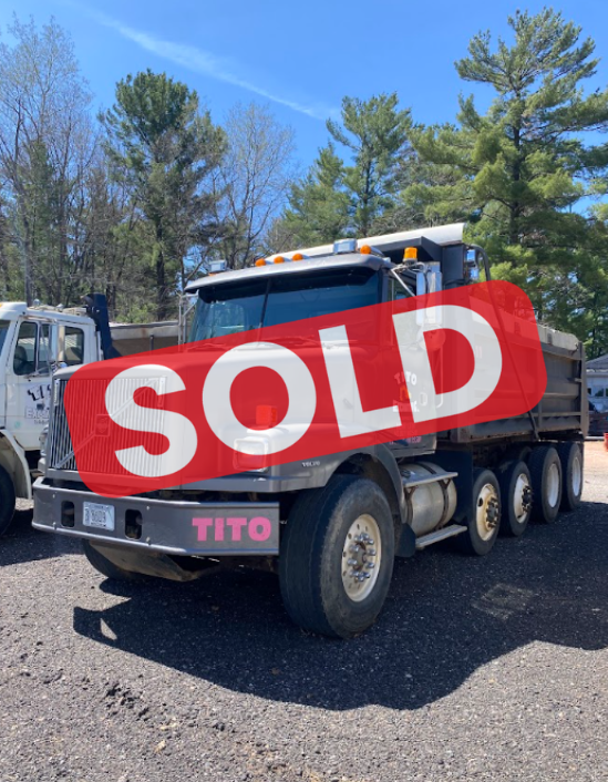 SOLD - 2000 Volvo Quad Axle Dump Truck