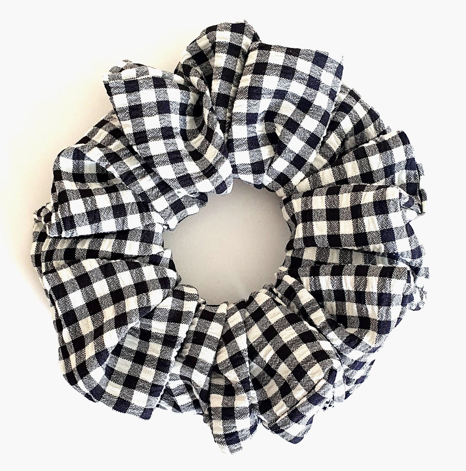 GINGHAM BLACK
