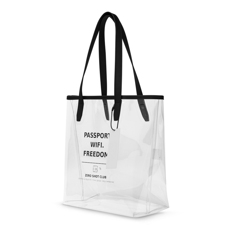 Borsa Shopper Trasparente