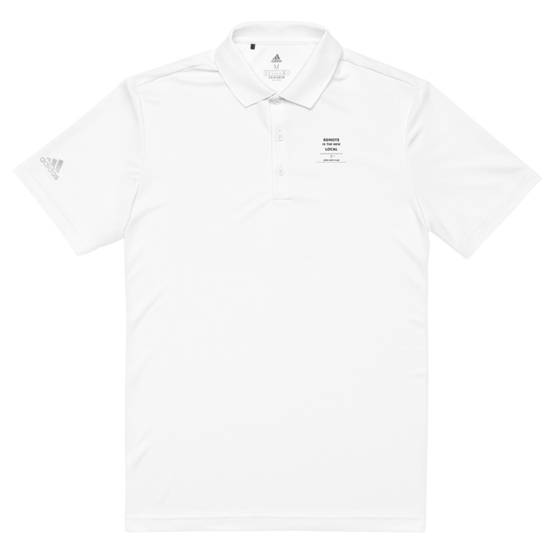 Polo Adidas Bianco Uomo