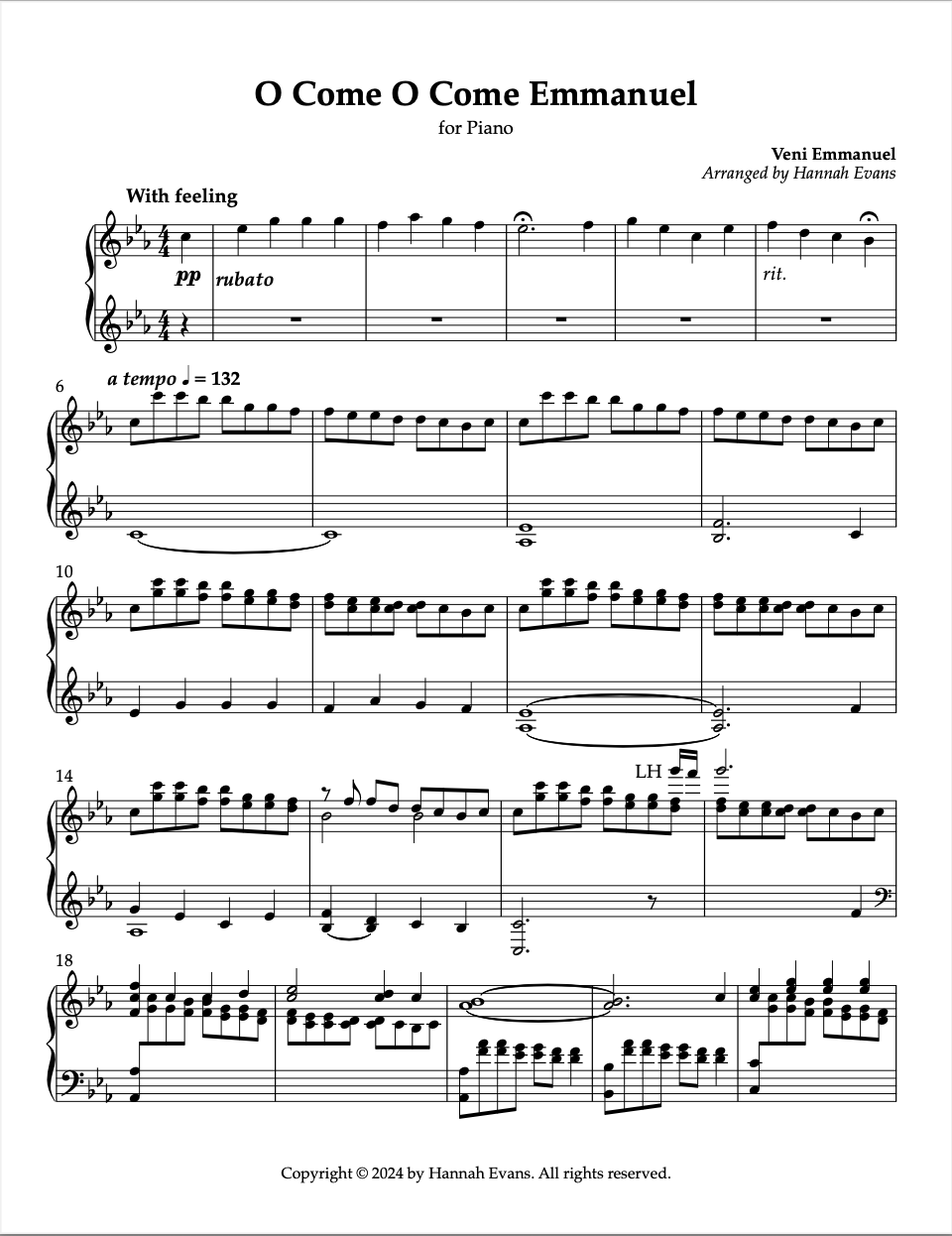 O Come O Come Emmanuel