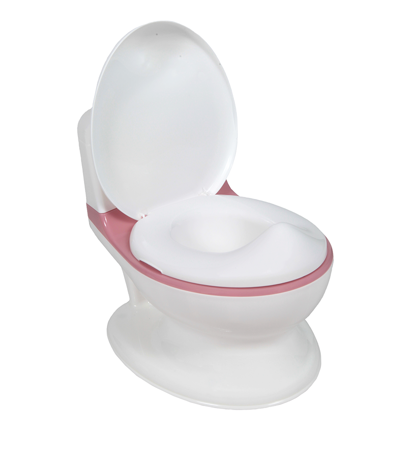 Toilette d'entraînement pour enfants rose MON BEBE