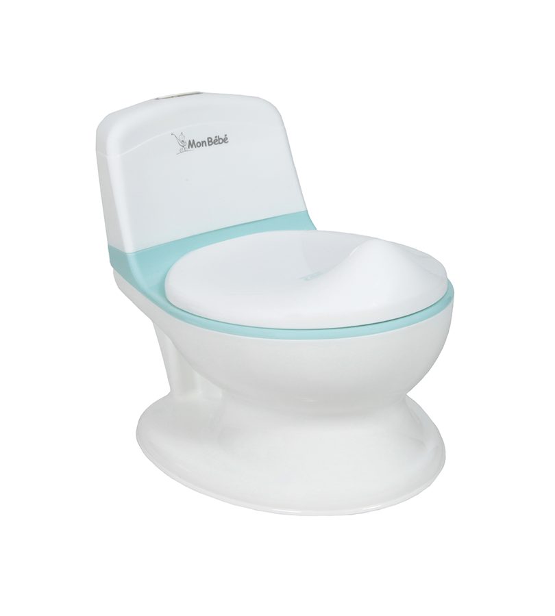 Toilette d'apprentissage pour enfant bleu MON BEBE