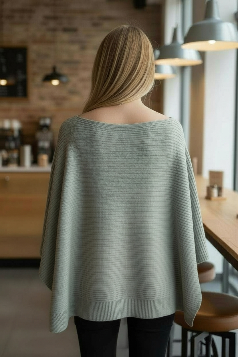 Pull oversize Suzy D London vert sauge t