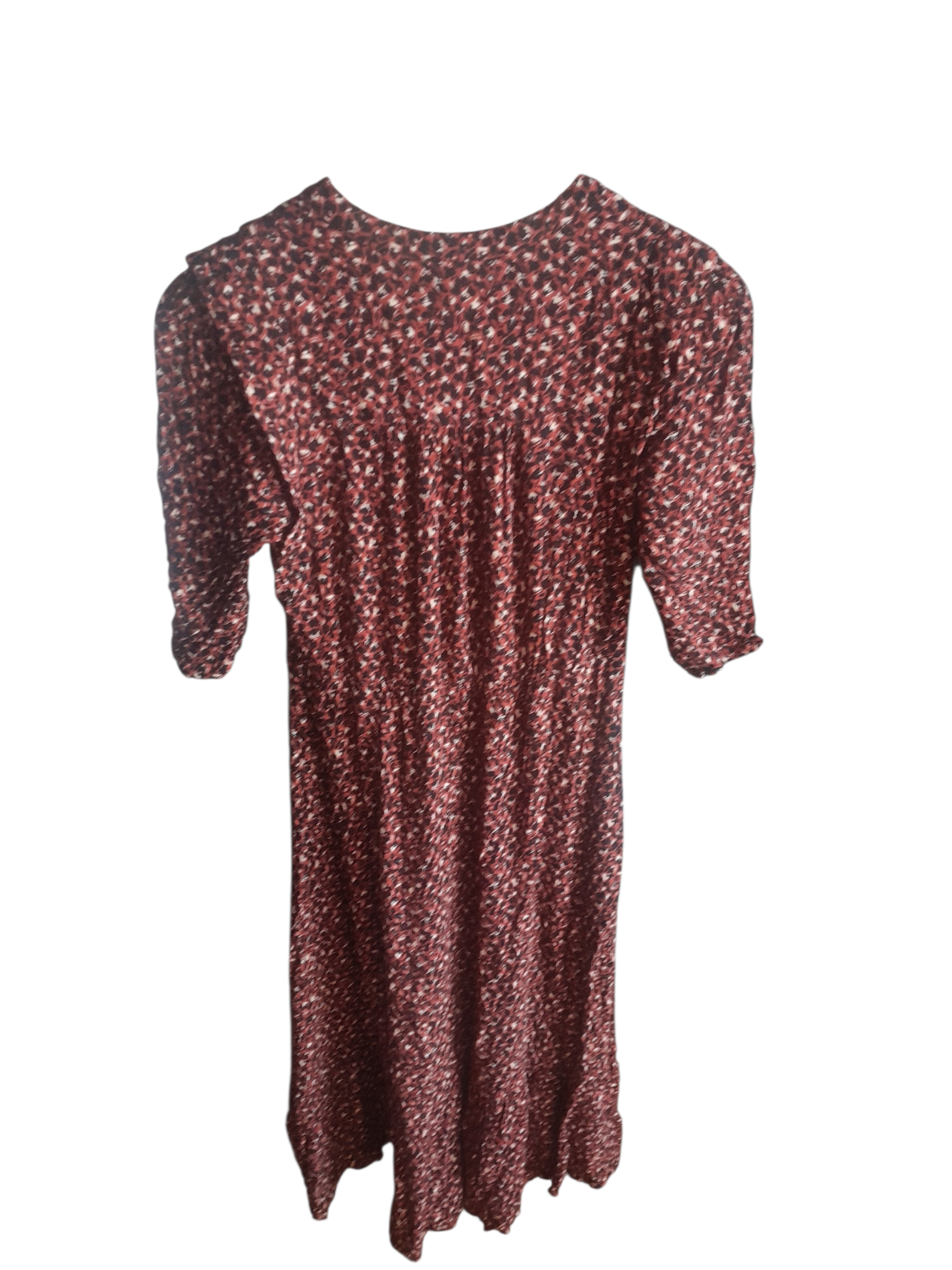 Robe fluide motif floral – Bonobo Instinct – XS  (Occasion)