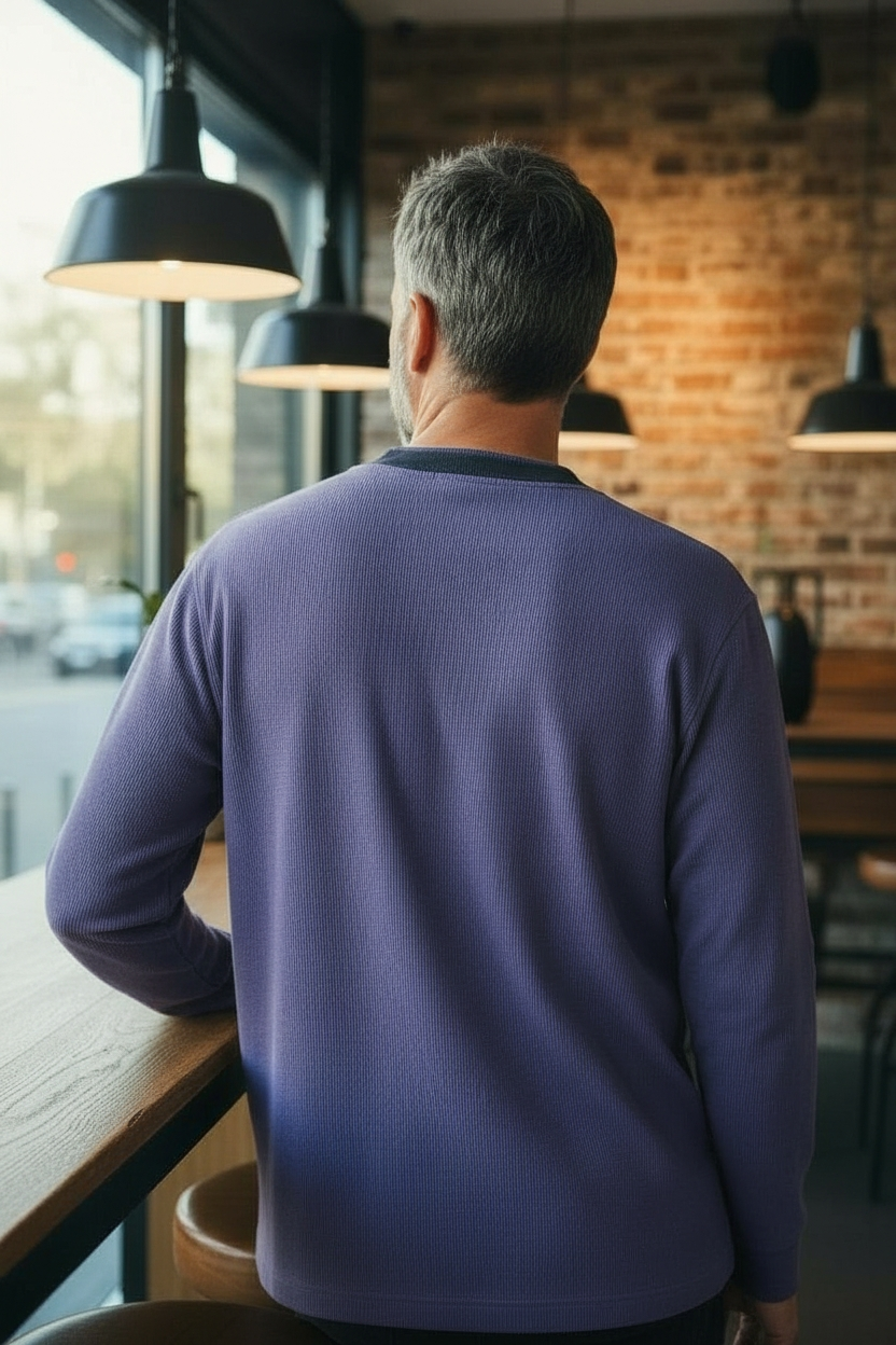 Pull homme Magic Simplicity   couleur violet