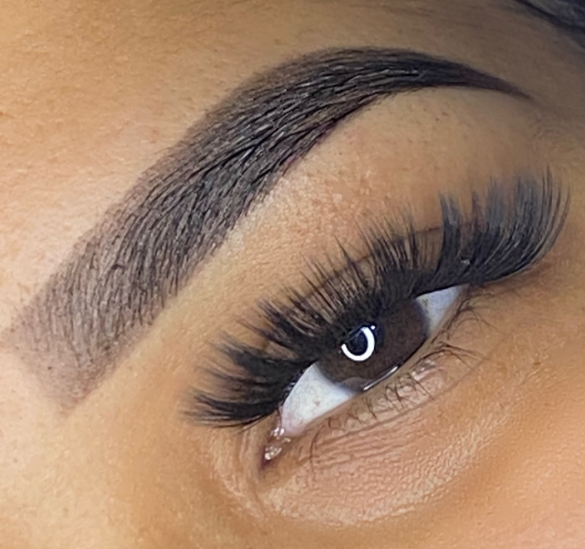 Design com Henna + Alongamento Look Francês