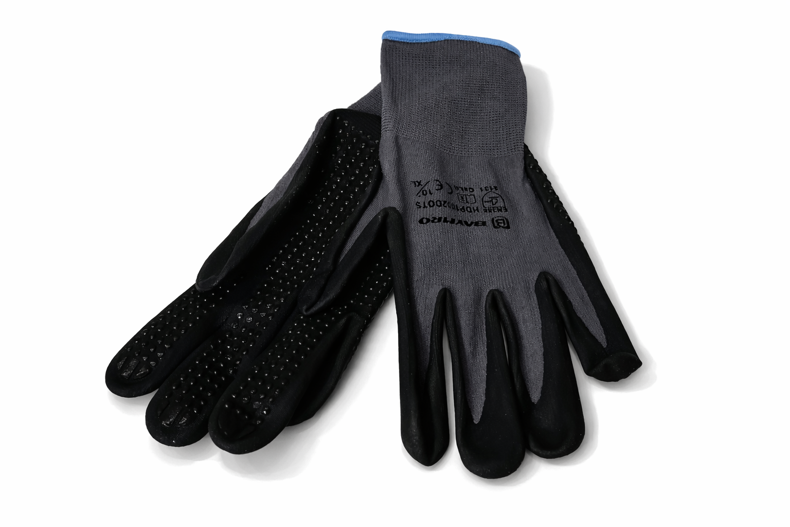 Рабочие перчатки с  нитриловым покрытием  (15G)