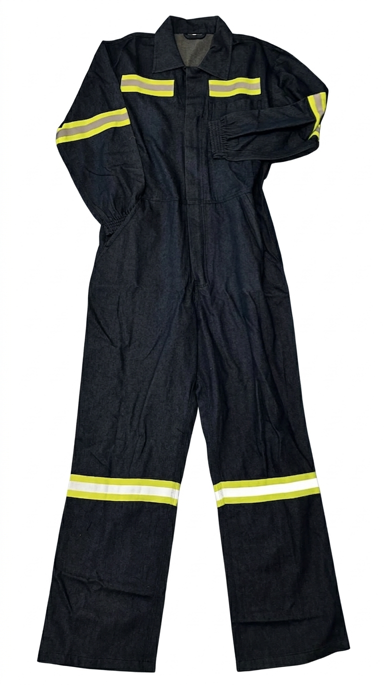 Джинсовый рабочий  комбинезон  повышенной прочности