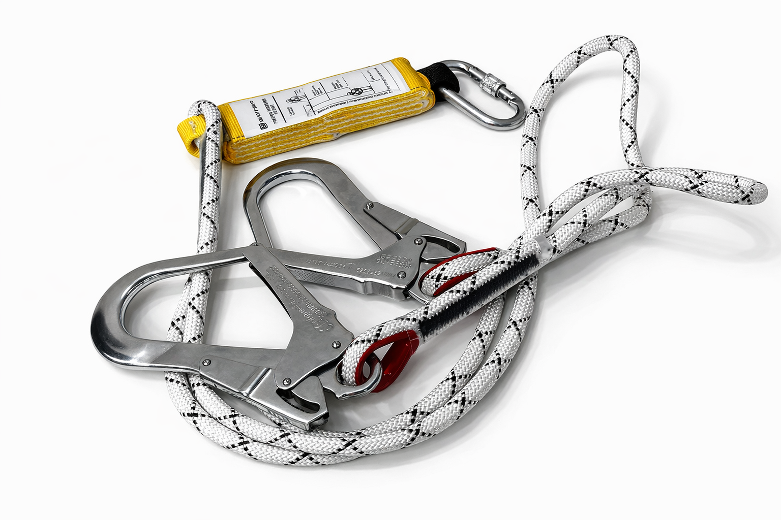 Двухветвевой  страховочный строп с  амортизатором (Twin  Webbing Shock Absorber  Lanyard)