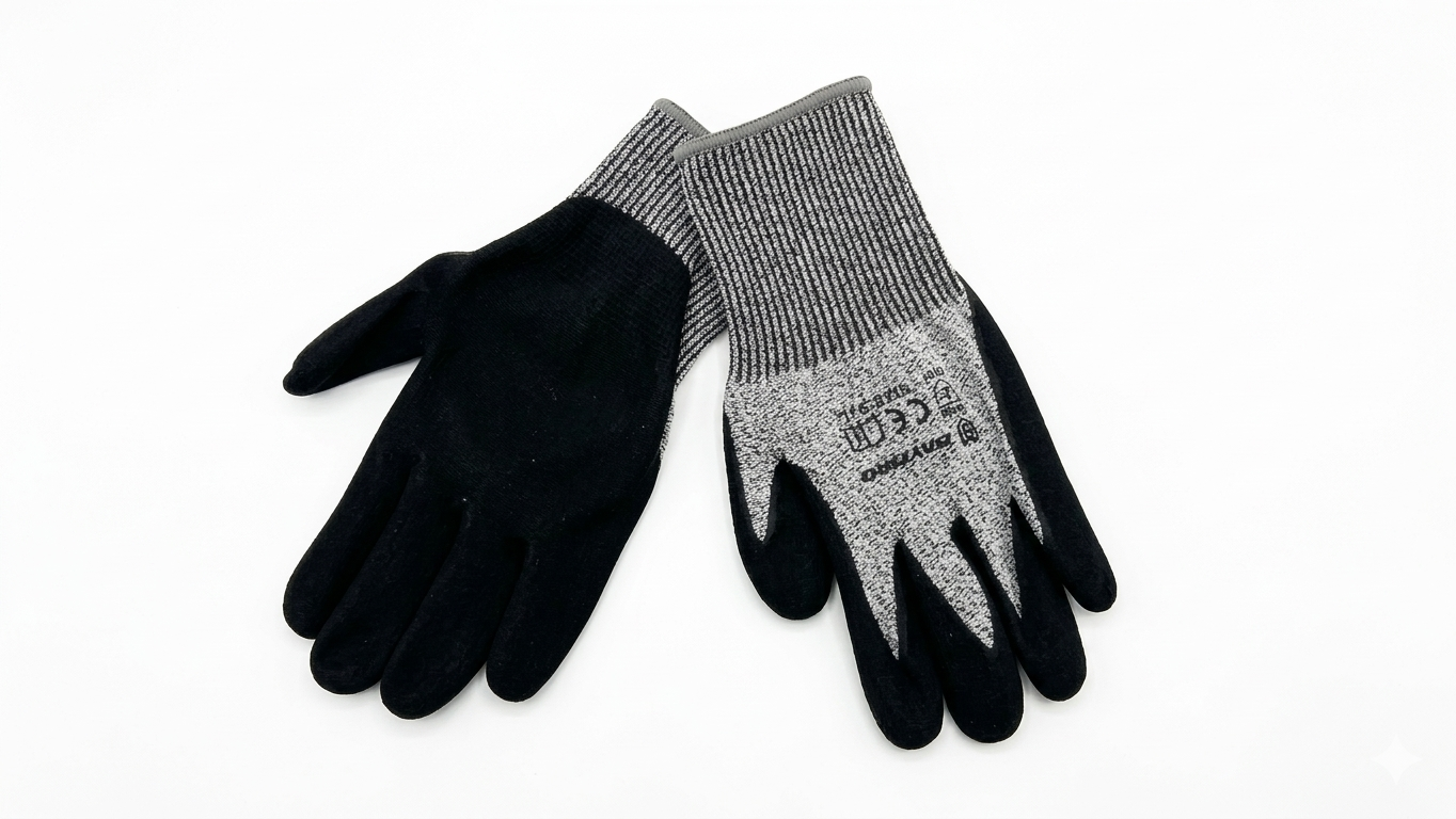 Перчатки с защитой от  порезов (HPPE)