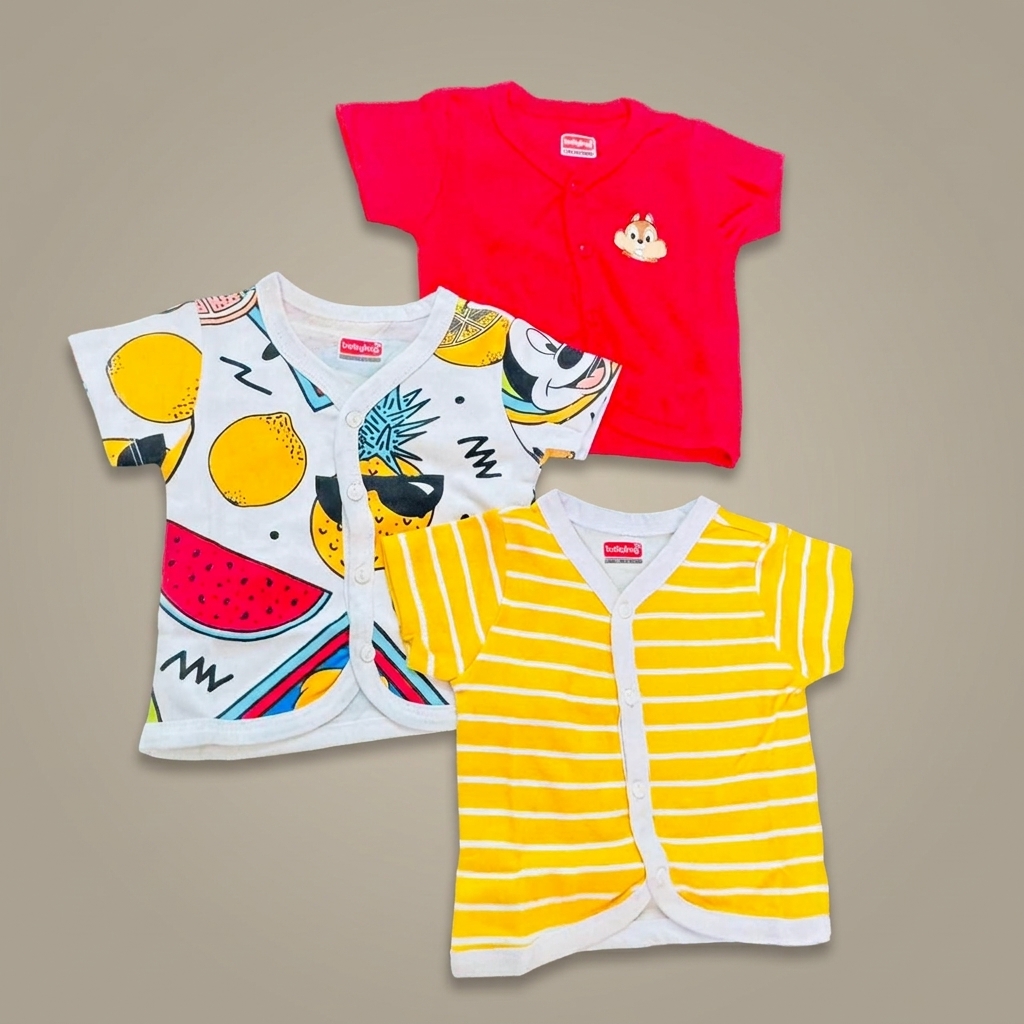 Babyhug Cotton T-Shirt Set (Pack of 3)