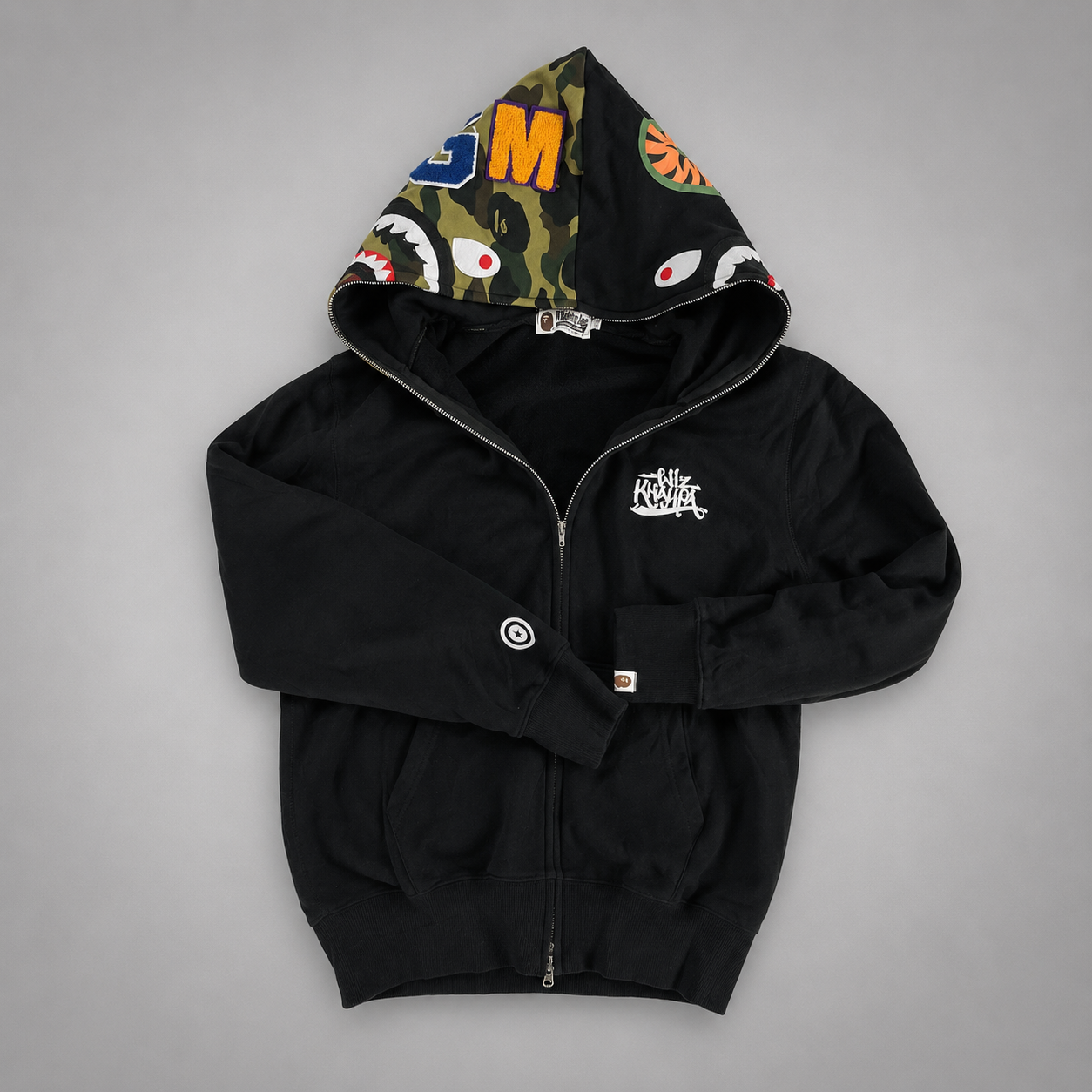 BAPE Shark Hoodie Wiz khalifa edition
