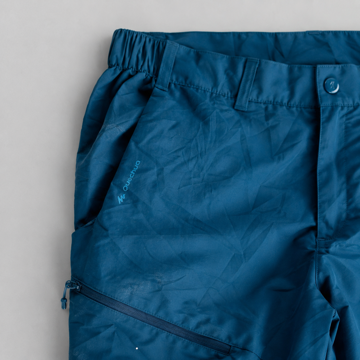 Quechua Blue Hiking convertible pant