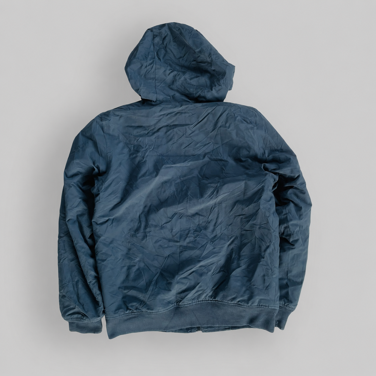 Carhartt Navy Blue Hooded puffer Jacket