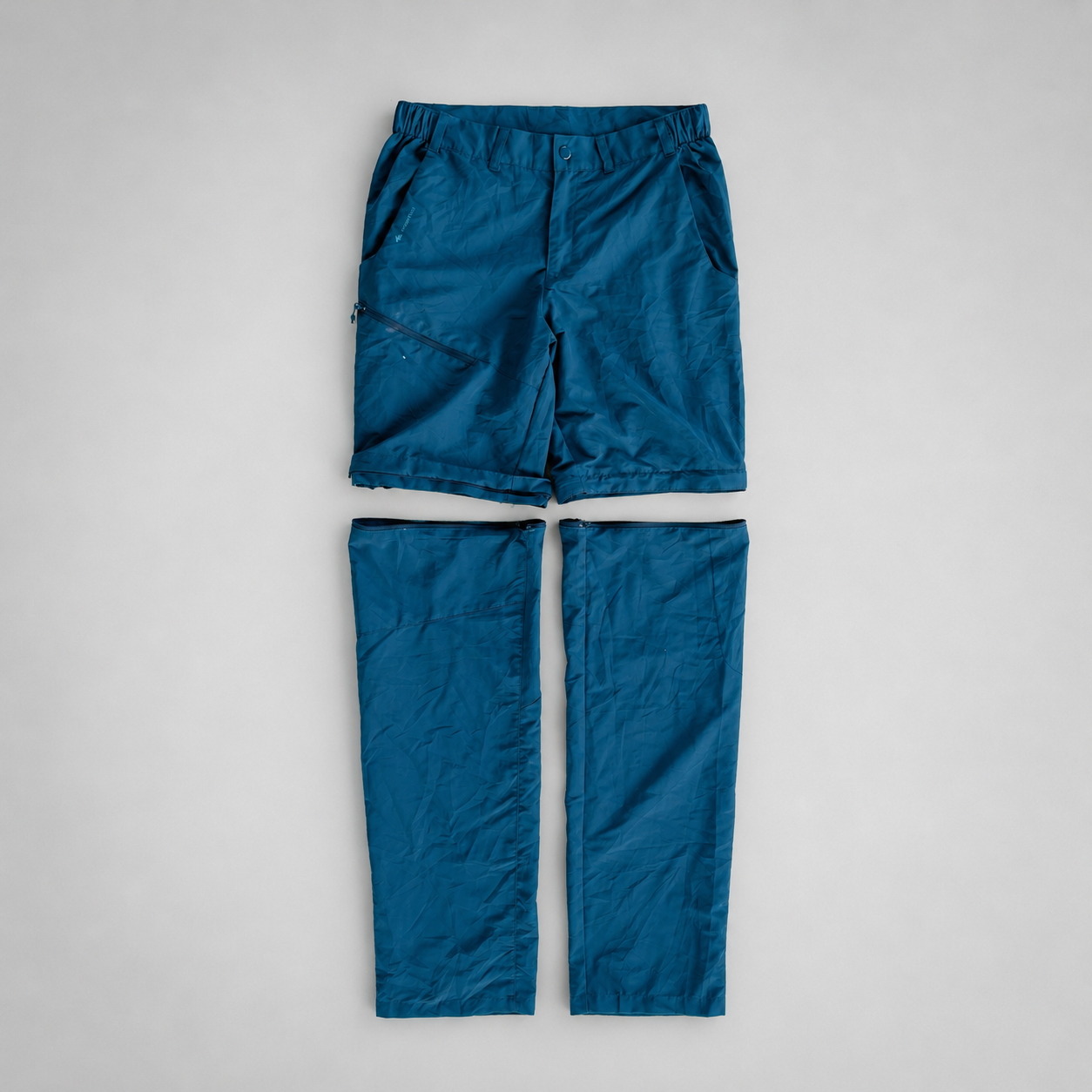 Quechua Blue Hiking convertible pant