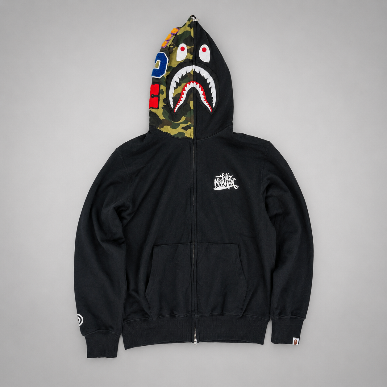 BAPE Shark Hoodie Wiz khalifa edition