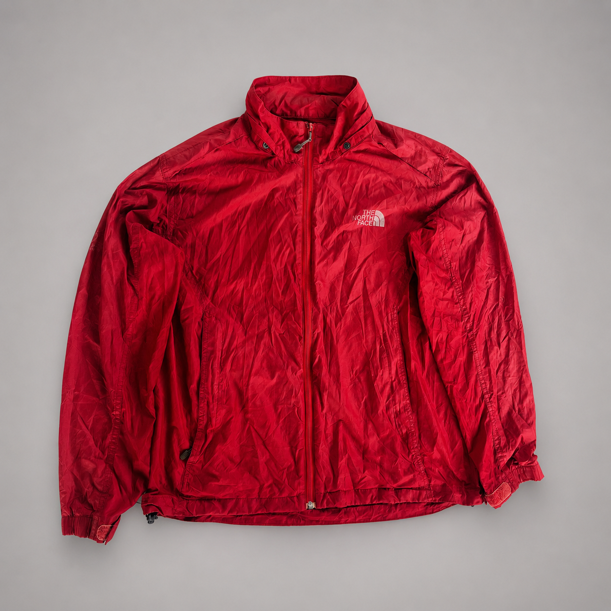 The North Face Red Windbreaker Jacket