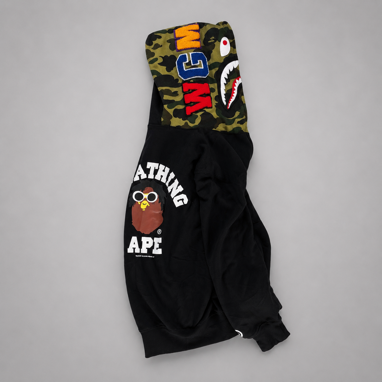 BAPE Shark Hoodie Wiz khalifa edition