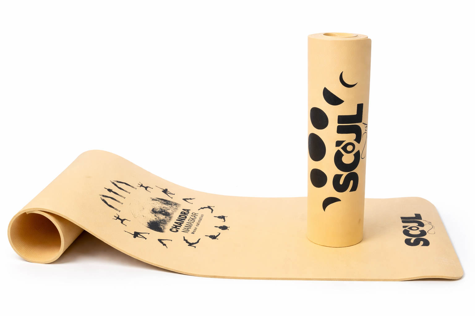 Chandra Namaskar TPE Yoga Mat 