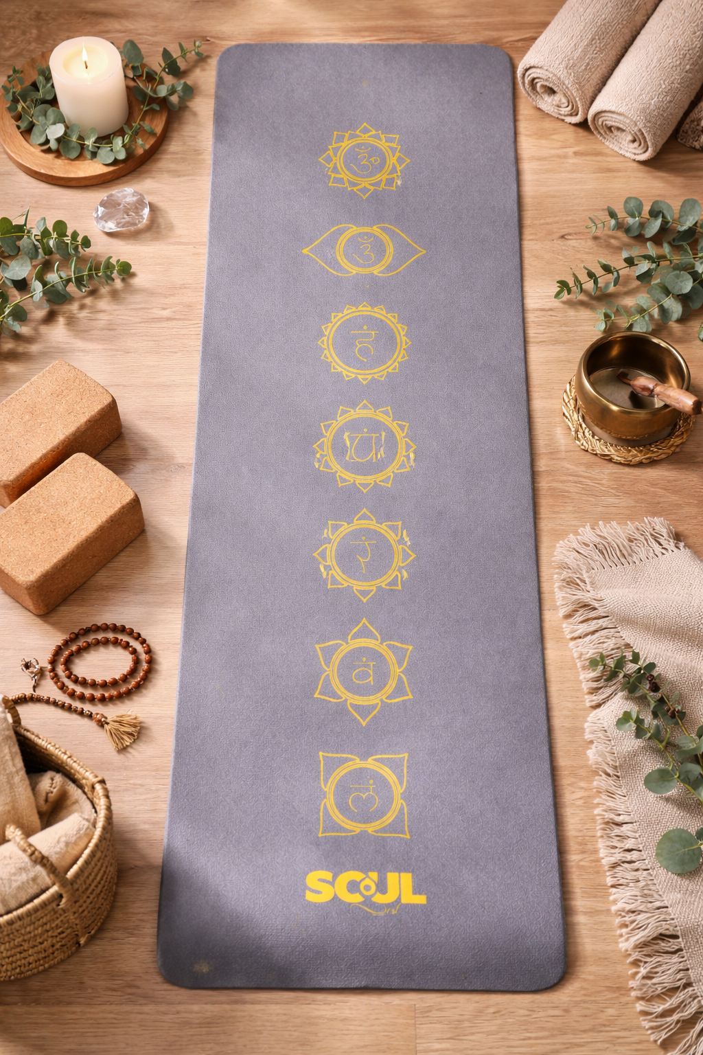Chakra TPE Yoga Mat